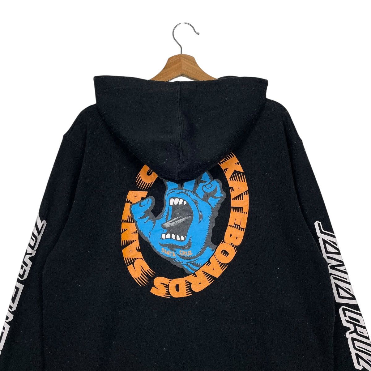 Santa Cruz Skateboards Santa Cruz Skateboards Big Logo Pullover Hoodie Size US M / EU 48-50 / 2 - 2 Thumbnail