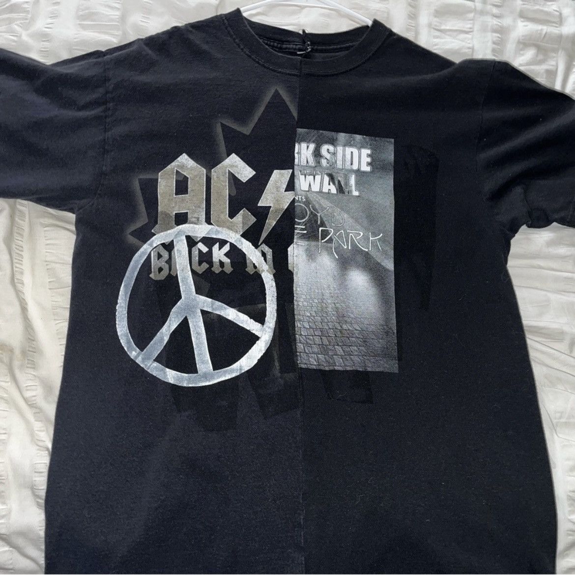 AC/DC × Vintage VINTAGE Reconstructed AC/DC Black Tee Size US L / EU 52-54 / 3 - 1 Thumbnail