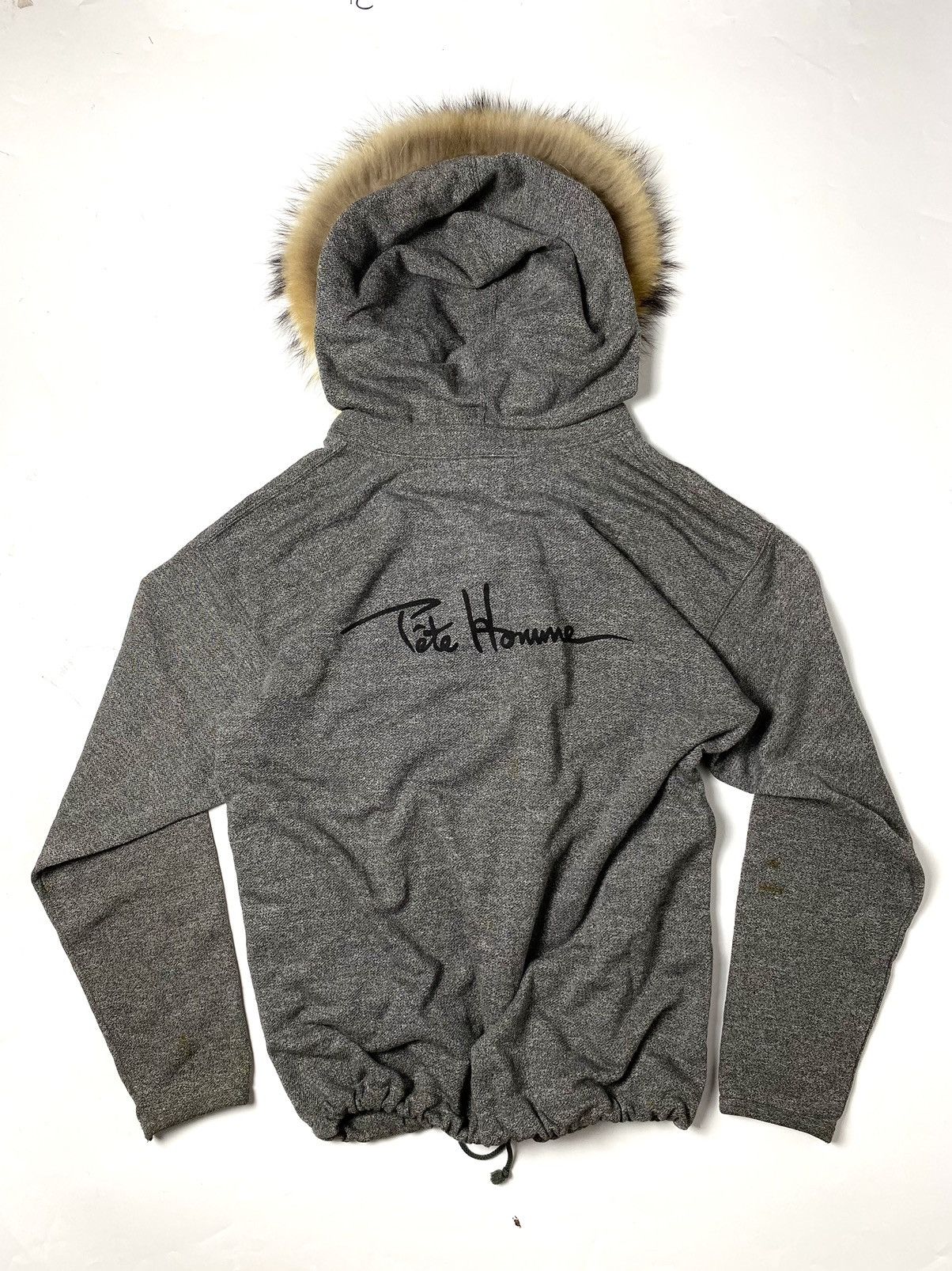 Le Grande Bleu (L.G.B.) Tete homme Fur hoodie Size US L / EU 52-54 / 3 - 2 Thumbnail