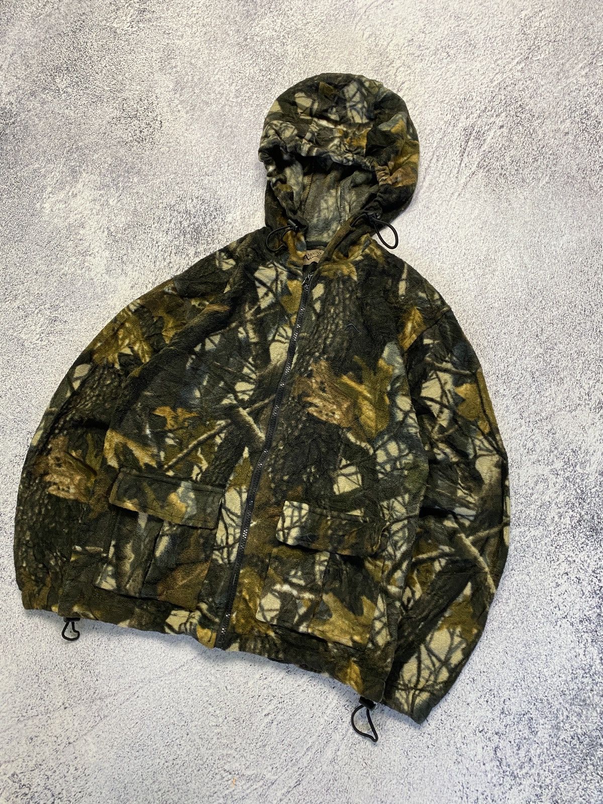 Realtree × Vintage Vintage Realtree Crazy Zip Up Hoodie Camo Y2K Size US S / EU 44-46 / 1 - 2 Thumbnail