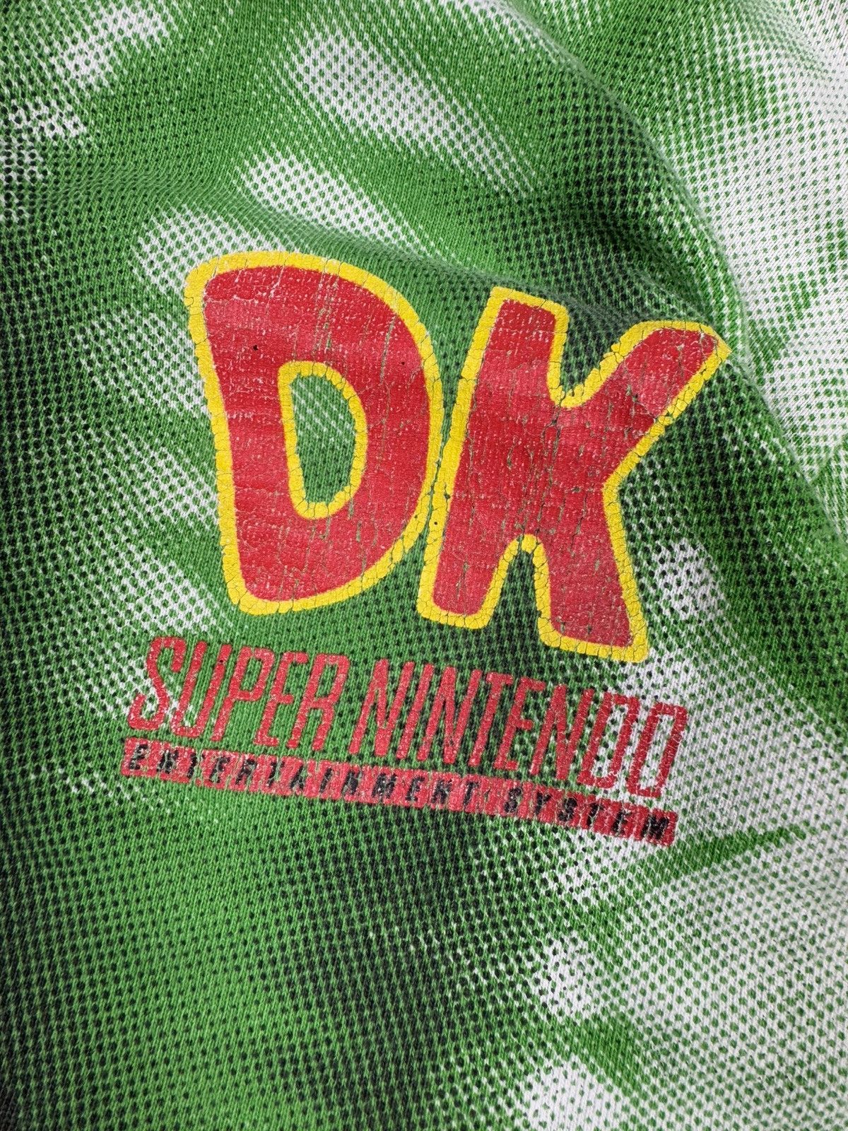 Nintendo × Vintage Vintage 1994 Donkey Kong Country all over print graphic tee Size US XL / EU 56 / 4 - 9 Thumbnail