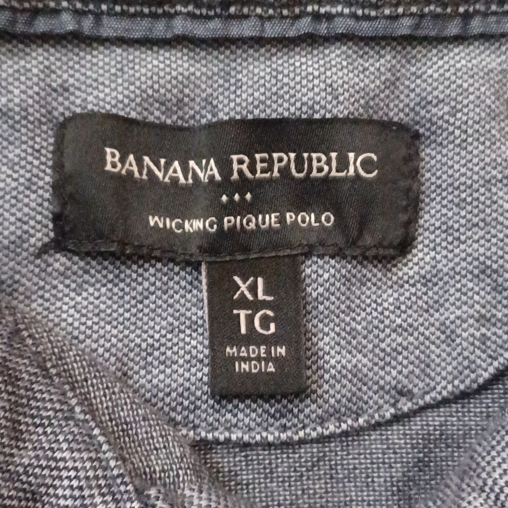 Banana Republic Banana Republic Polo Shirt Men XL Heather Gray Short Sleeve Pocket Preppy Casual Button Knit Size US XL / EU 56 / 4 - 2 Thumbnail