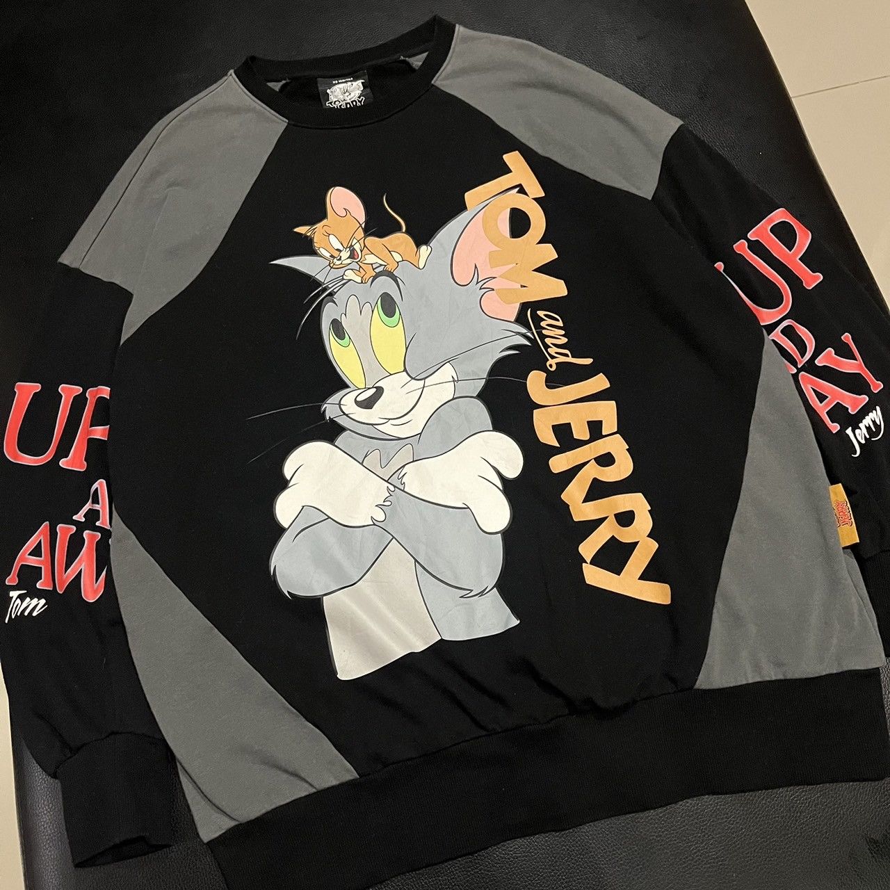 Japanese Brand PEACEBIRD x Tom and Jerry Oversized Sweatshirt Size US XS / EU 42 / 0 - 4 Thumbnail