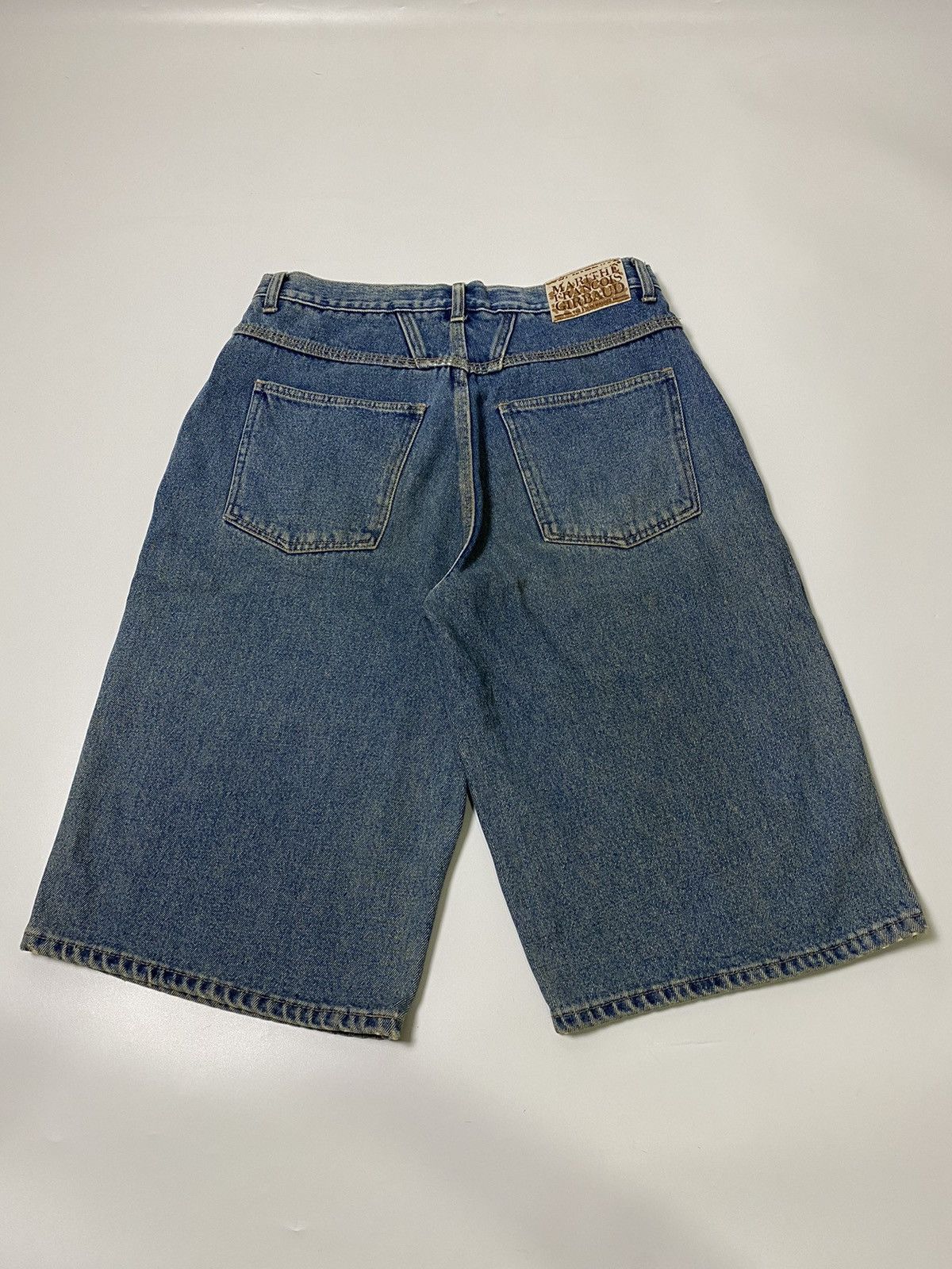 If Six Was Nine × Japanese Brand × Le Grande Bleu (L.G.B.) short pant baggy marithe francois girbaud jeans Size US 30 / EU 46 - 2 Thumbnail
