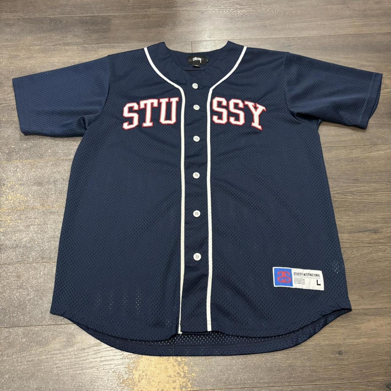 Stussy stussy baseball jersey L 00s Size US L / EU 52-54 / 3 - 3 Thumbnail