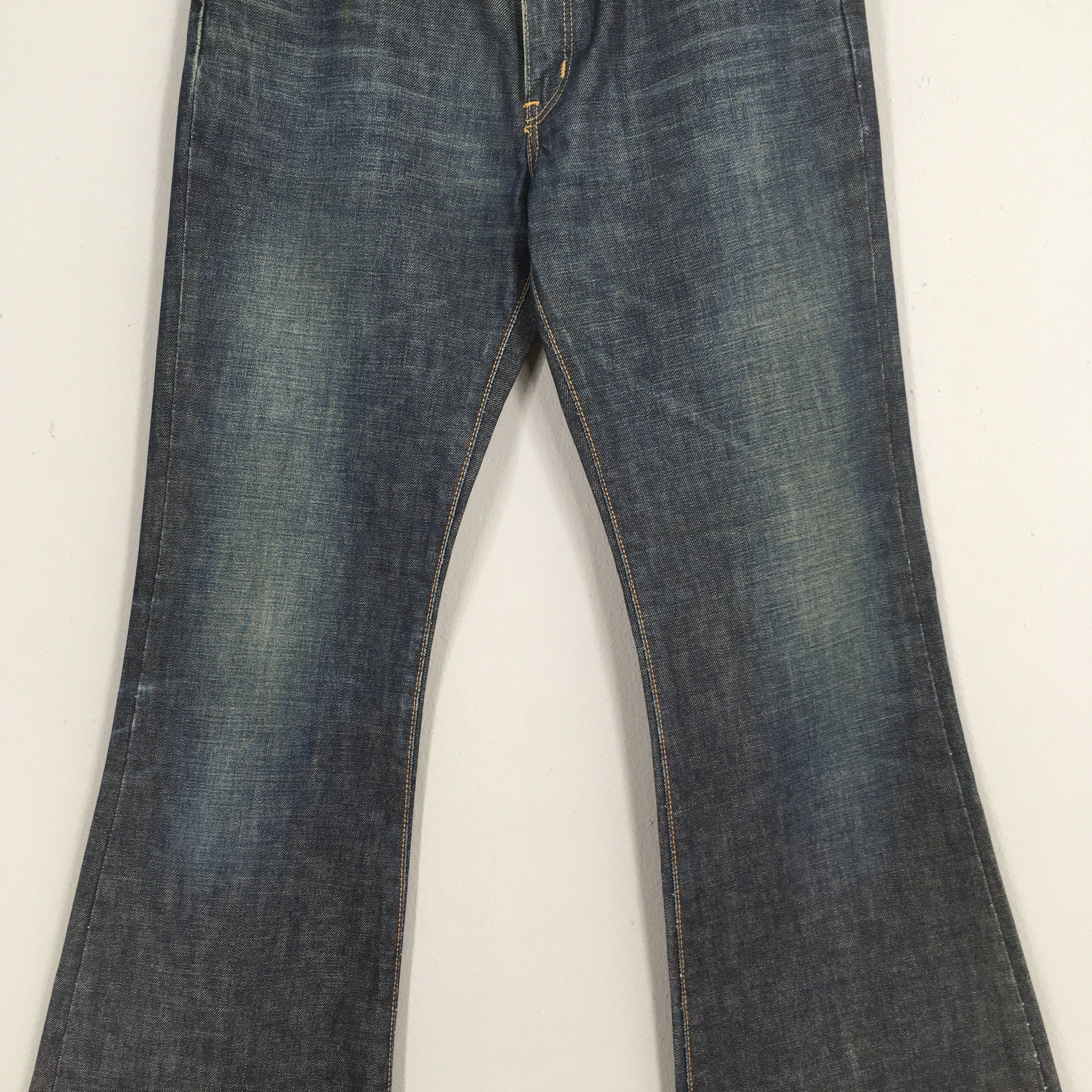 Edwin Size 28x32.5 Vintage Edwin Black Flared Jeans S1595 Size US 28 / EU 44 - 3 Thumbnail