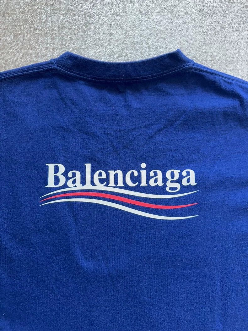 Balenciaga Balenciaga Coke blue purple Size US L / EU 52-54 / 3 - 3 Thumbnail