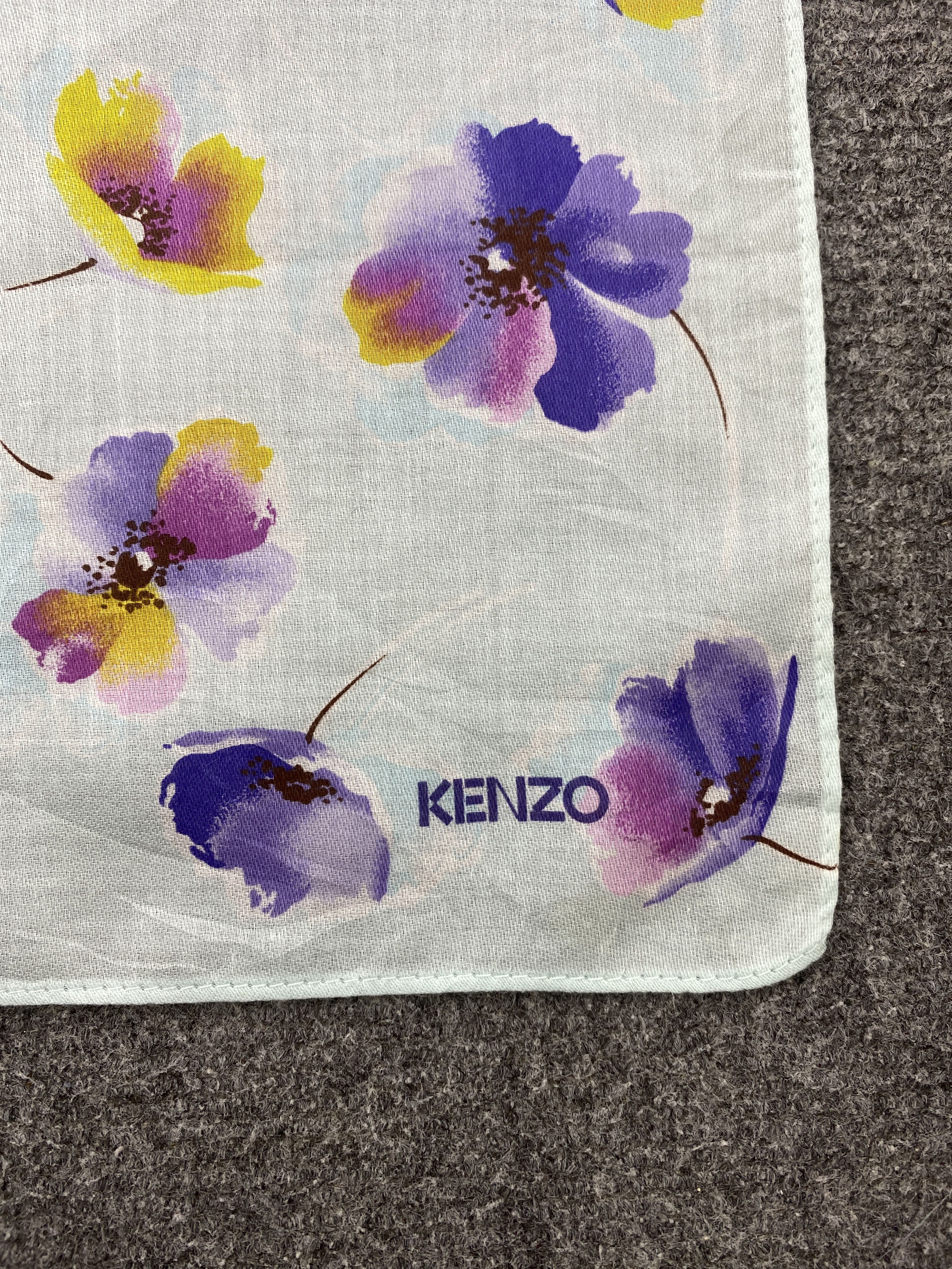Kenzo Vintage Kenzo Handkerchief / Neckerchief / Bandana HKC0766 Size ONE SIZE - 5 Thumbnail