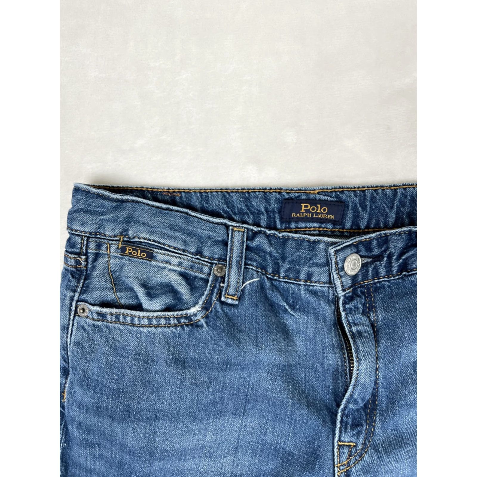 Polo Ralph Lauren Polo Ralph Lauren Astor Slim Boyfriend Jeans Juniors 16 Blue Medium Wash Denim Size 38" / US 16 / IT 52 - 4 Thumbnail