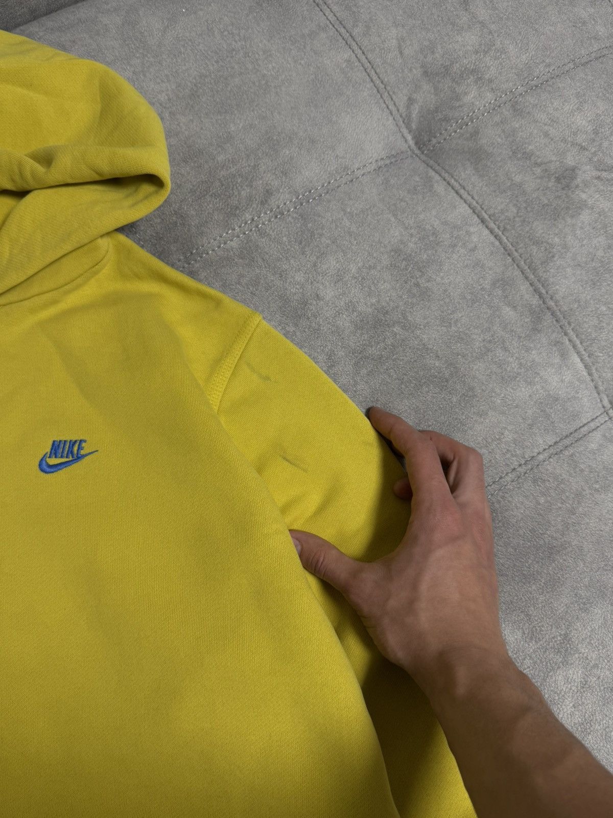 Nike Vintage Nike swoosh oversized Y2K hoodie Size US L / EU 52-54 / 3 - 7 Thumbnail