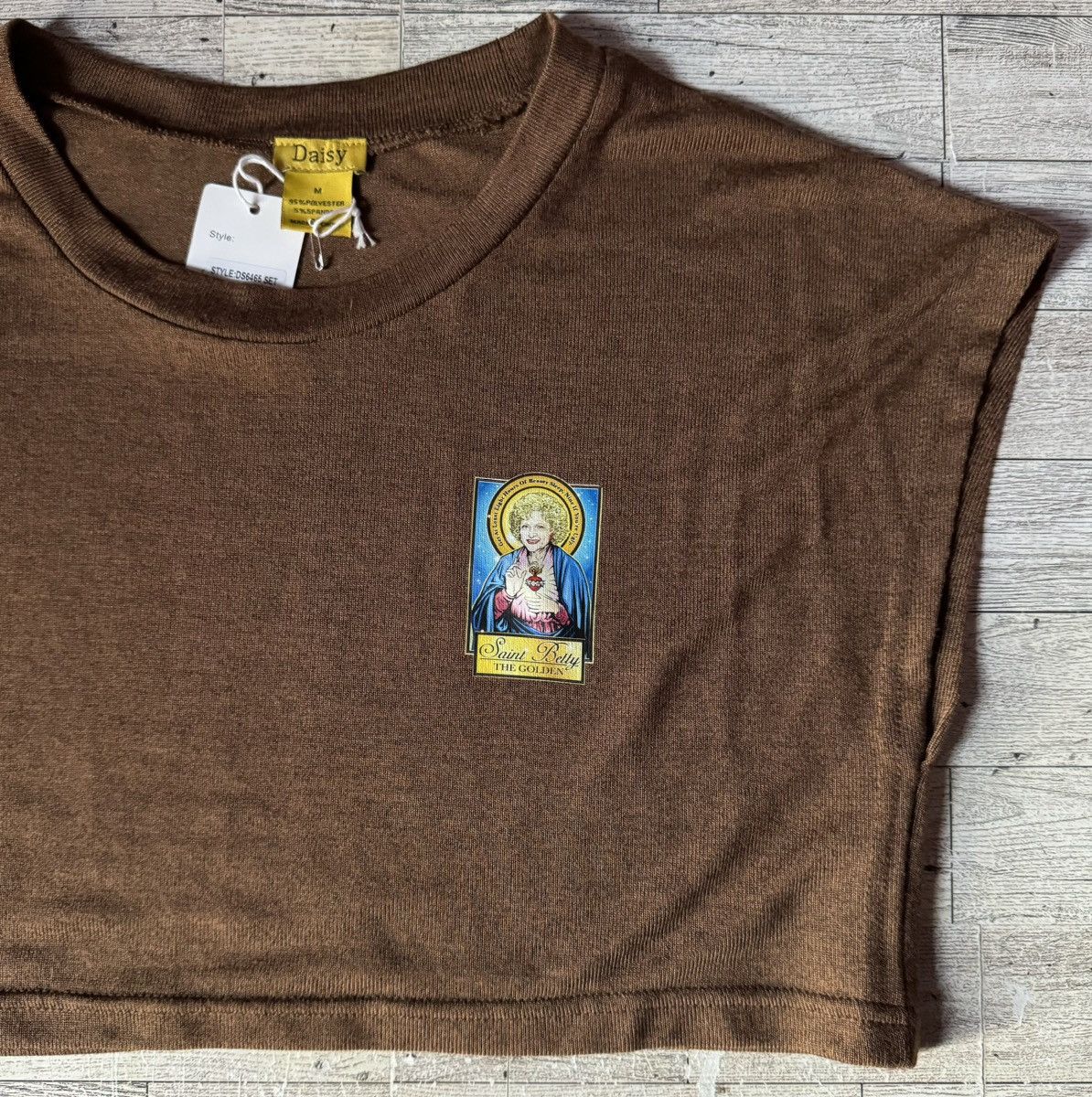 Other Saint Betty, The Golden, Custom, Knit, Sleeveless Crop Top Size M / US 6-8 / IT 42-44 - 5 Thumbnail