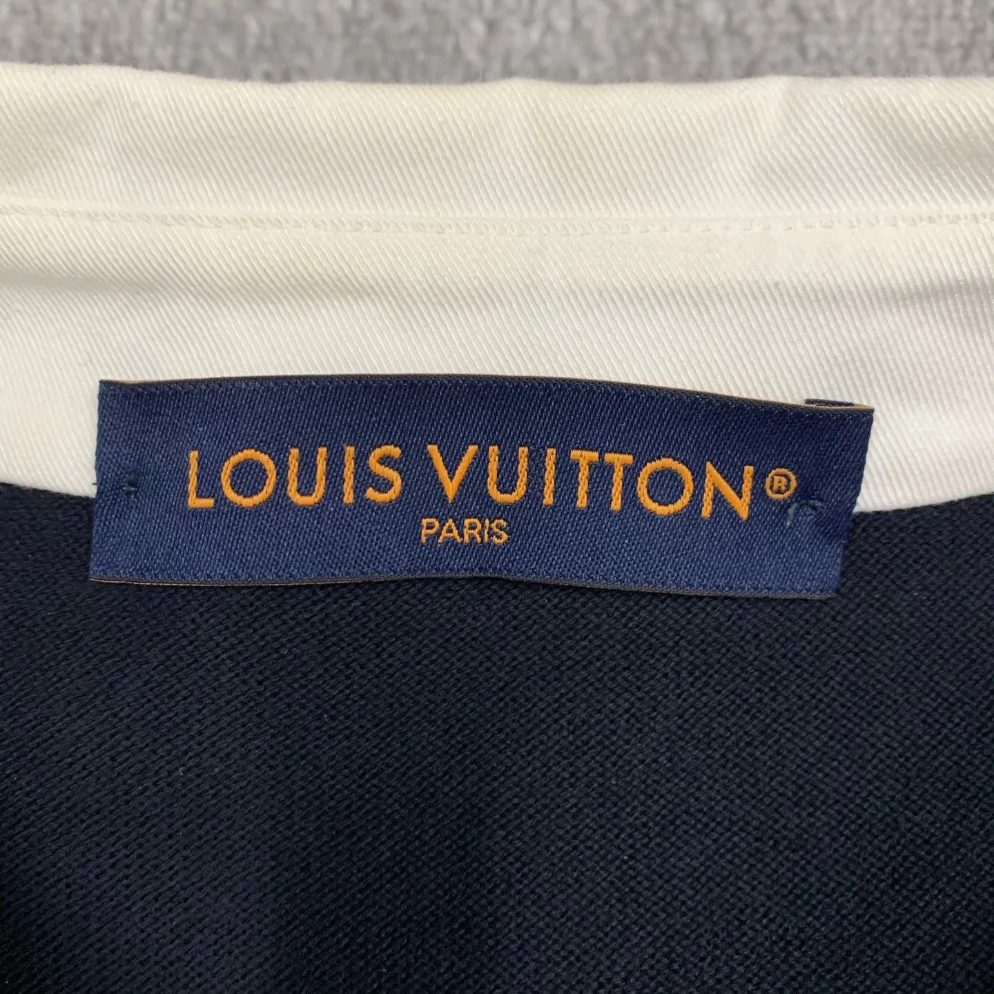 Louis Vuitton LV Pharrell Navy Embroidered Pearl Polo XXL 95 New Size US XXL / EU 58 / 5 - 4 Thumbnail