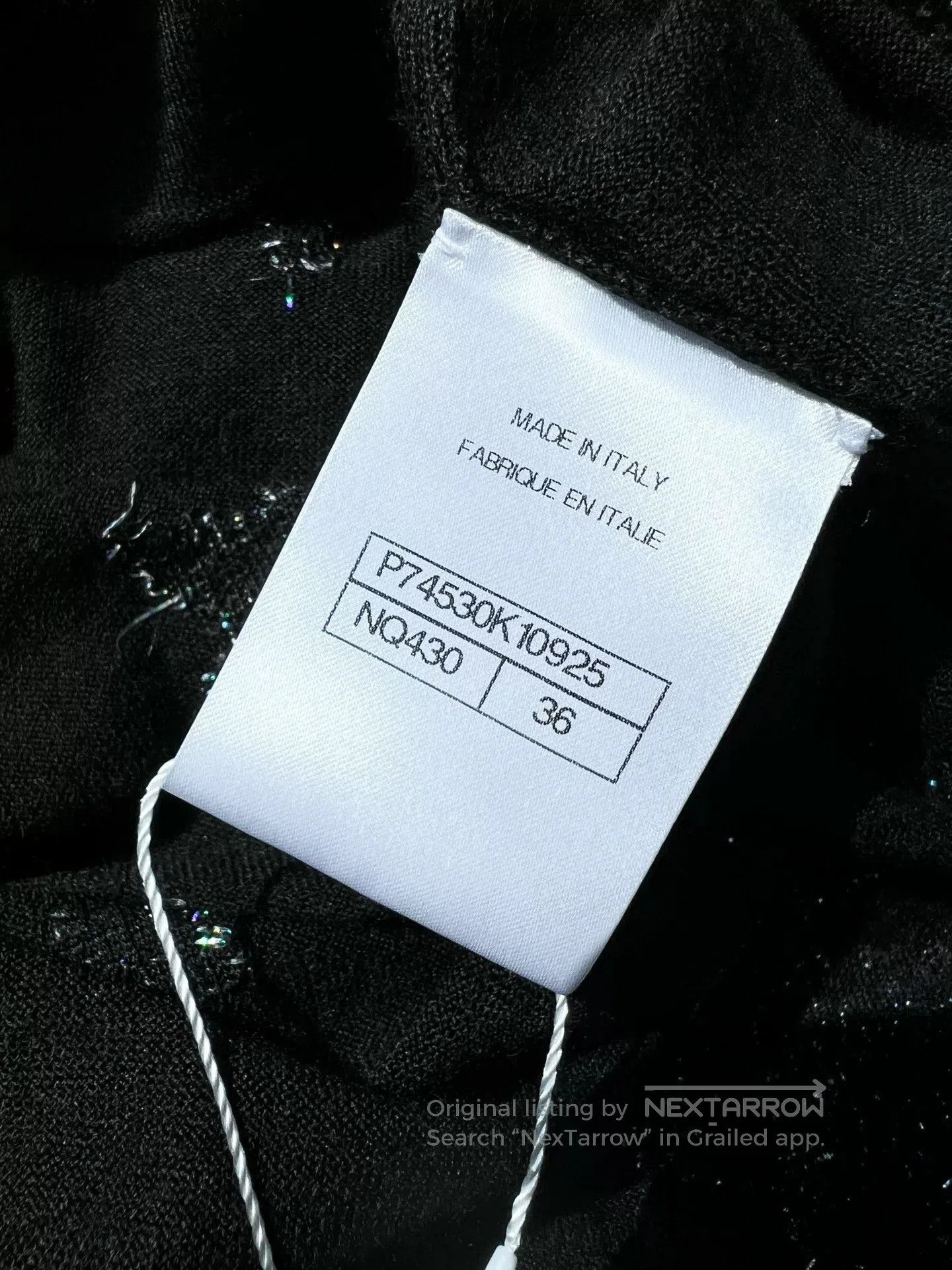 Chanel Chanel Coco Neige Star Embroidered Knit Top. Size US S / EU 44-46 / 1 - 6 Thumbnail