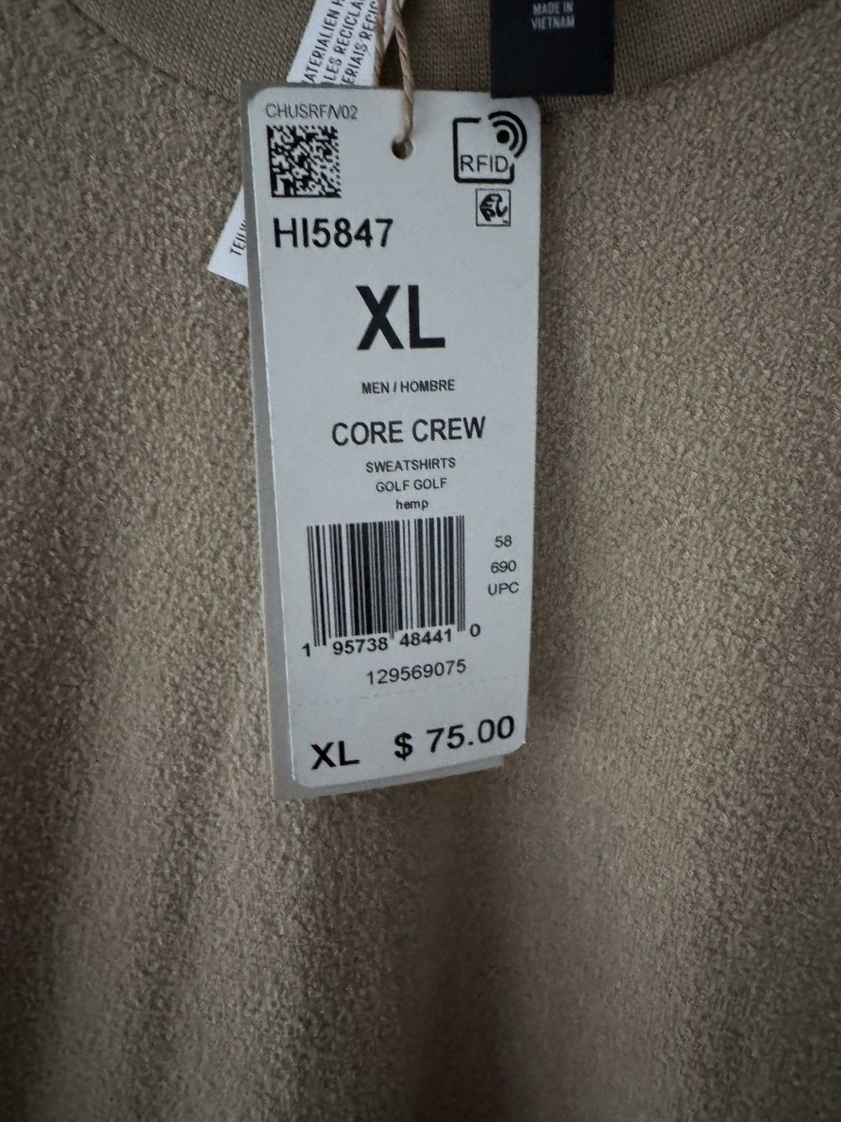 Adidas BRAND NEW with tags Adidas Crew Neck Size US XL / EU 56 / 4 - 2 Thumbnail
