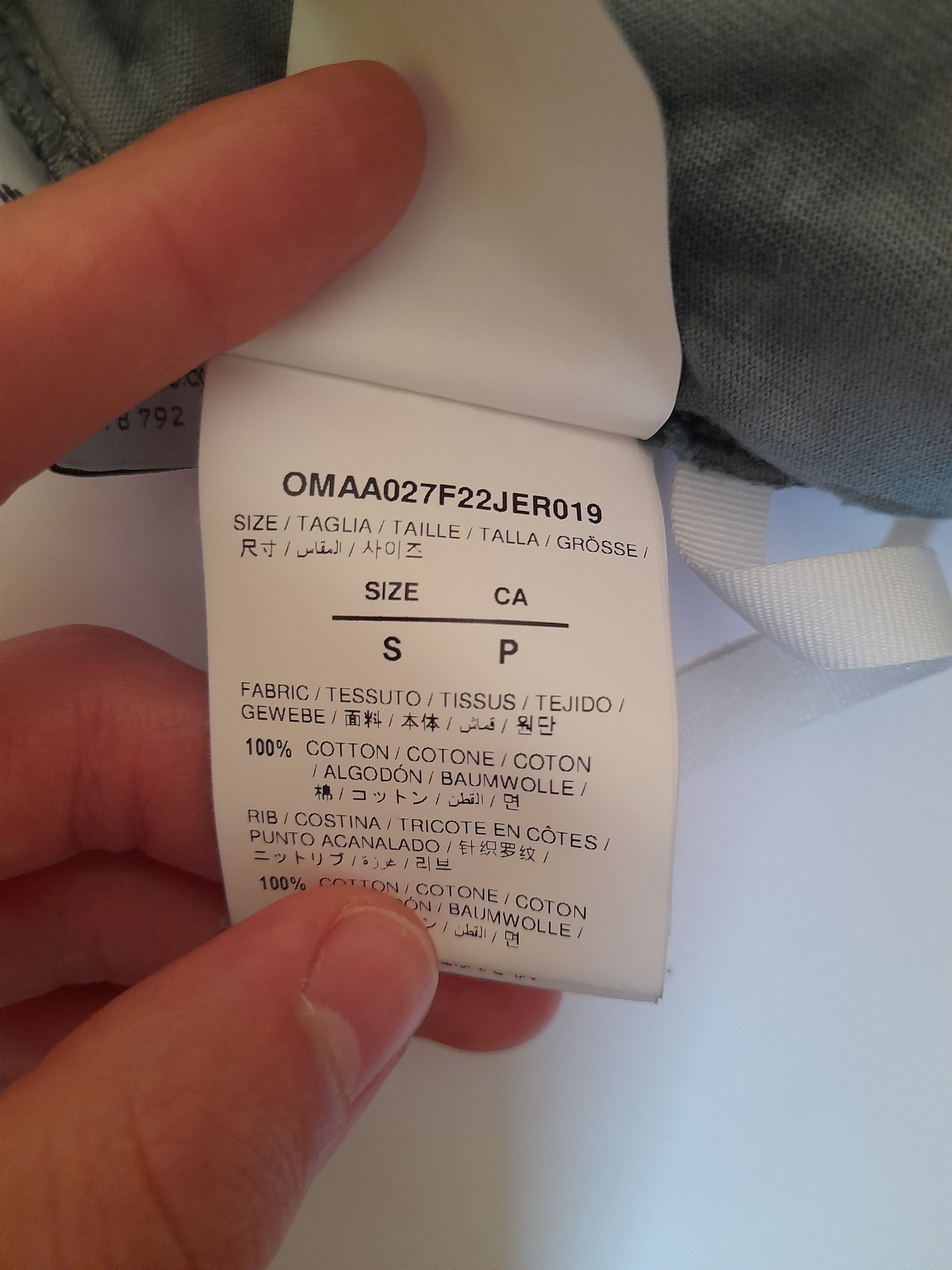 Off-White Off-White tie dye print t-shirt Size US M / EU 48-50 / 2 - 6 Thumbnail
