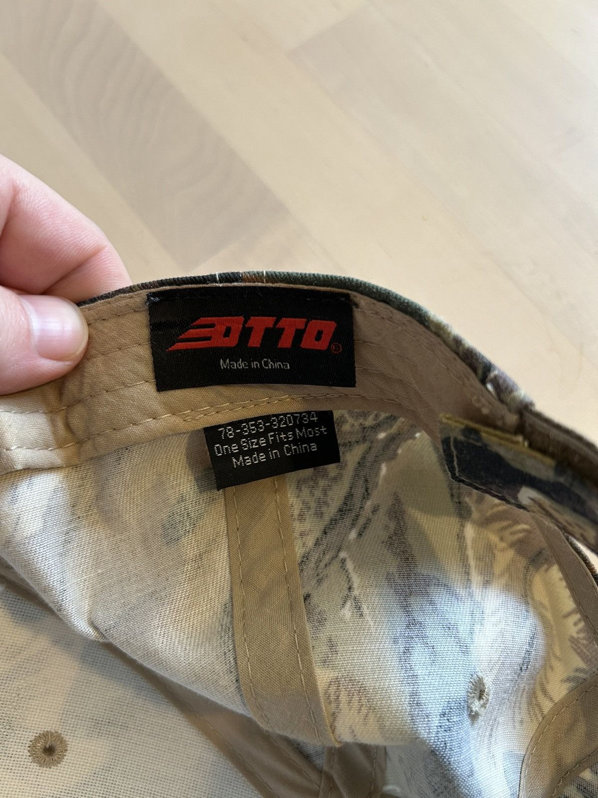 Other Green Camo Stapback Hat Size ONE SIZE - 4 Thumbnail