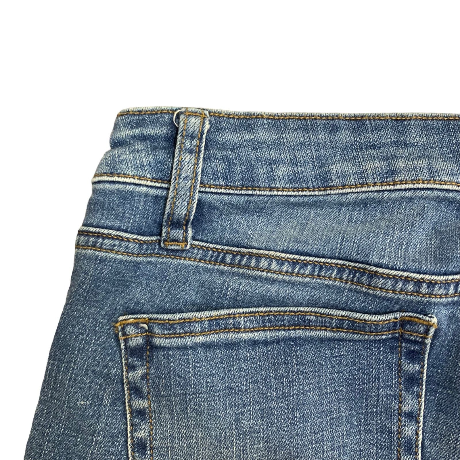 Frye FRYE Jeans Cropped Ankle Raw Hem SZ 8 Size 30" / US 8 / IT 44 - 13 Thumbnail