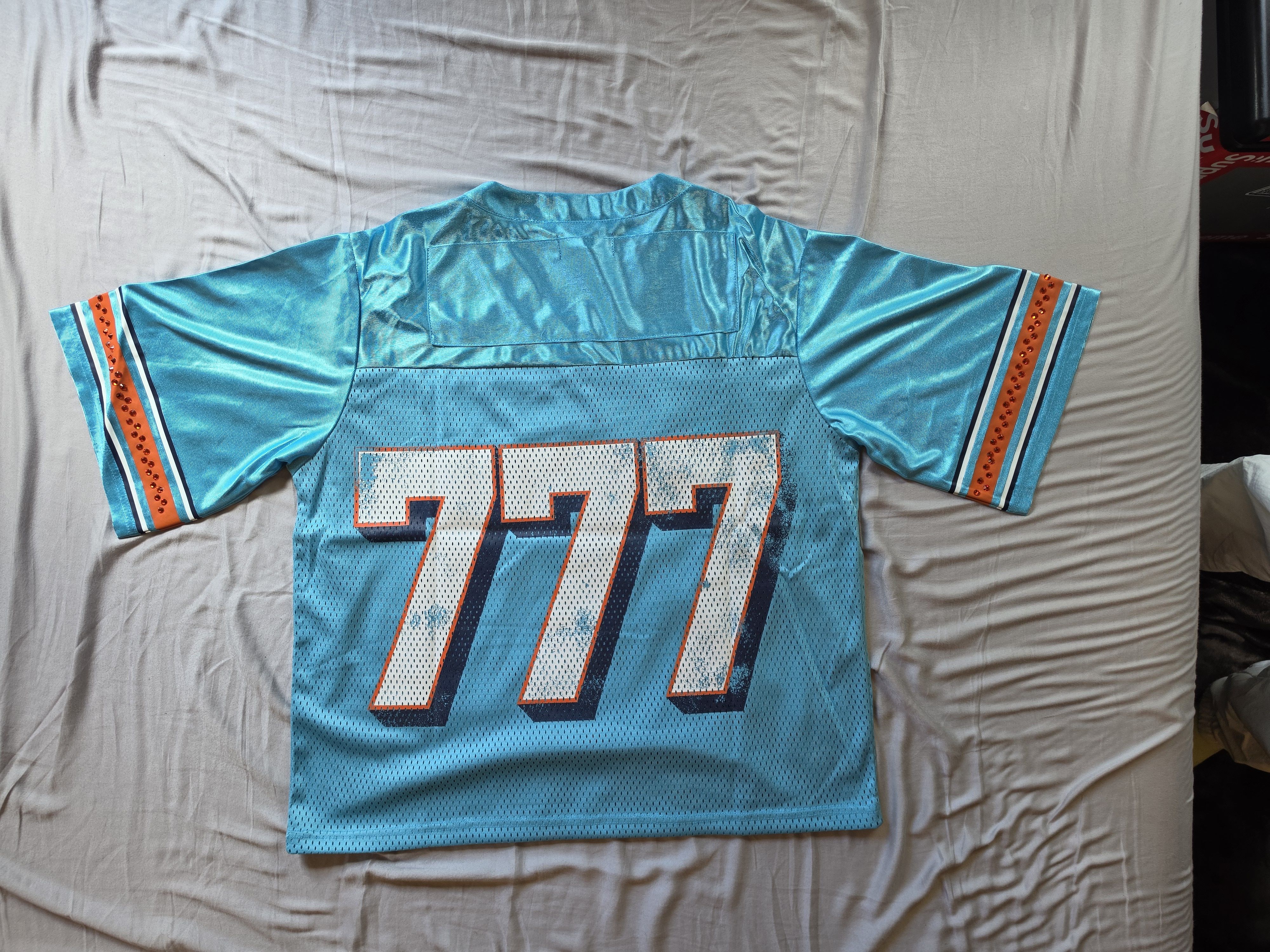 TRIPLE SEVENS Triple 7s Sevens Miami 777 Jersey Dolphins NFL Size S Size US S / EU 44-46 / 1 - 2 Thumbnail