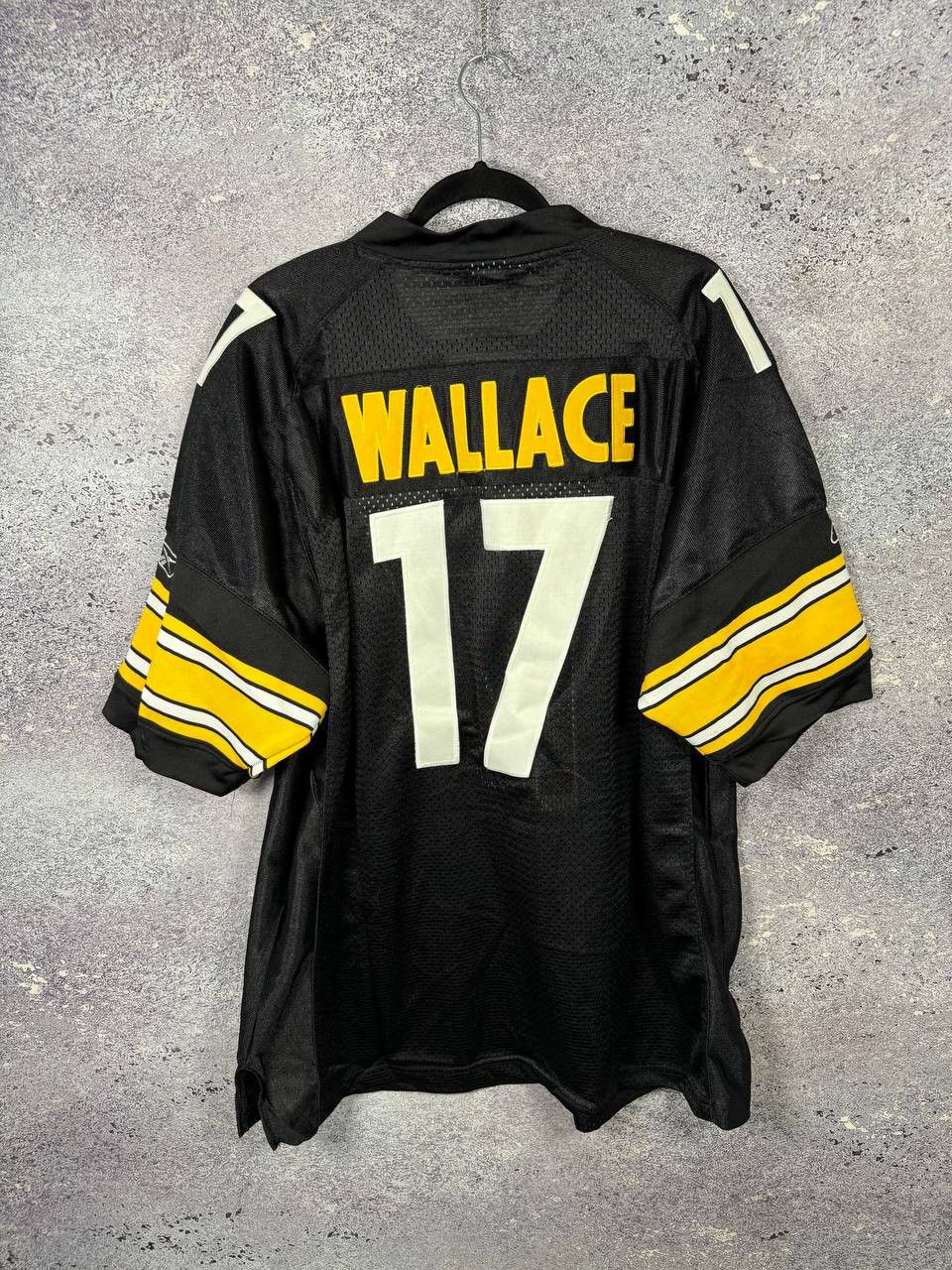 Reebok Reebok Pittsburgh Steelers Jersey #17 Mike Wallace XL Size Size US XL / EU 56 / 4 - 2 Thumbnail