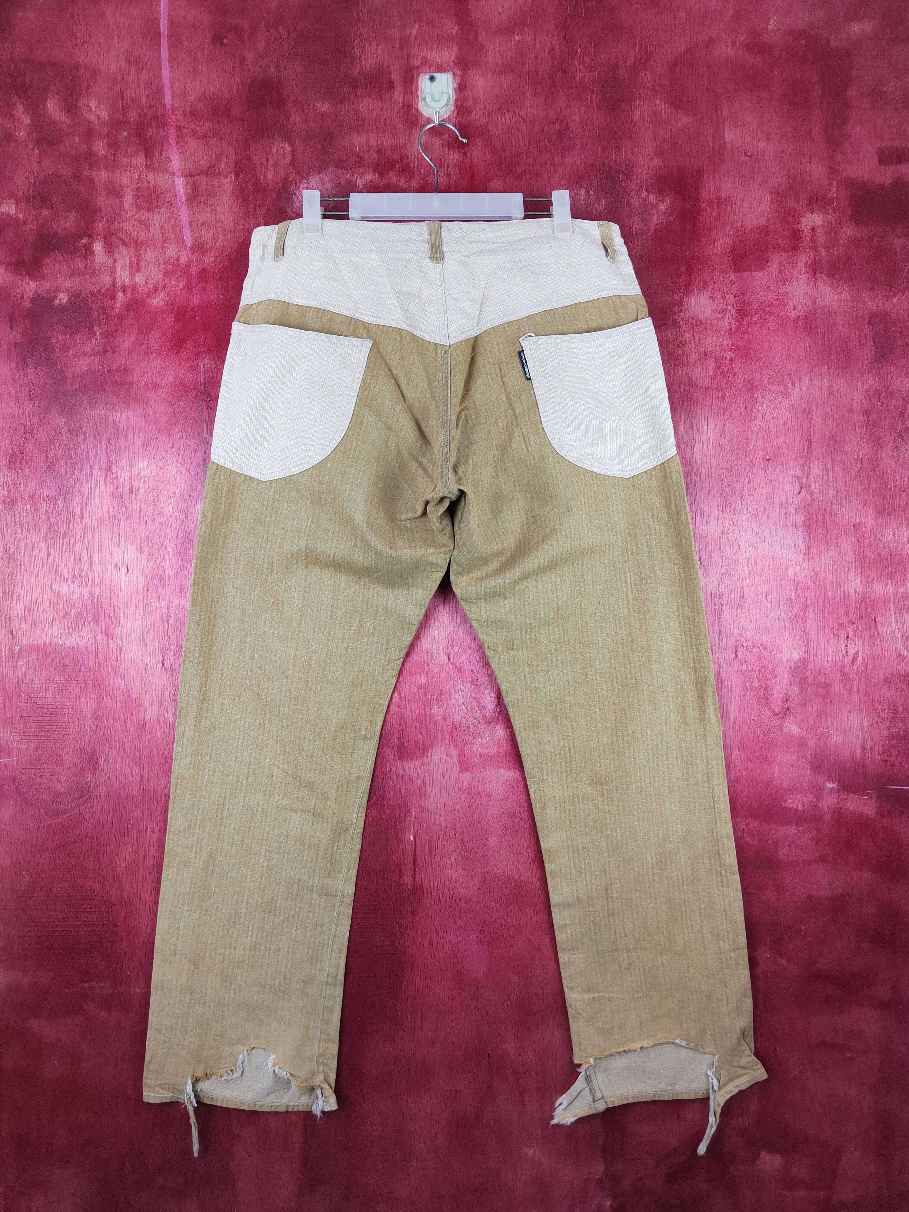 Japanese Brand Concave.attempt Brown vintage japan Casual Pants #S1475 Size US 31 - 7 Thumbnail