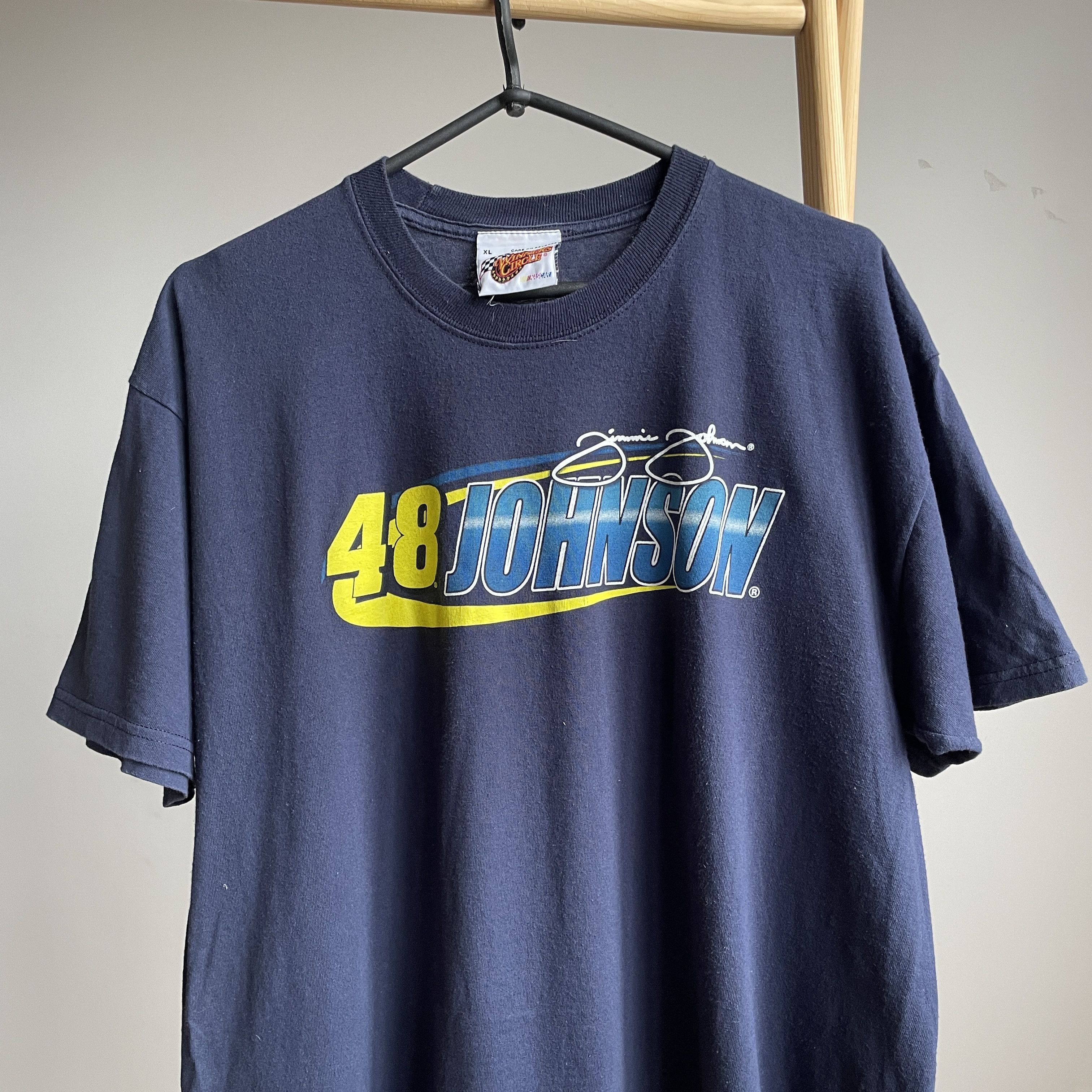 NASCAR NASCAR 2008 #48 Jimmy Johnson T-Shirt Size XL Size US XL / EU 56 / 4 - 4 Thumbnail