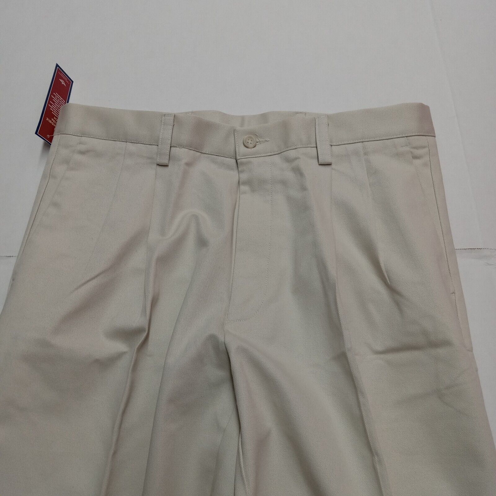 Dockers Dockers Khakis Original Men's 32x30 Beige Pleat Classic Fit Size US 32 / EU 48 - 4 Thumbnail