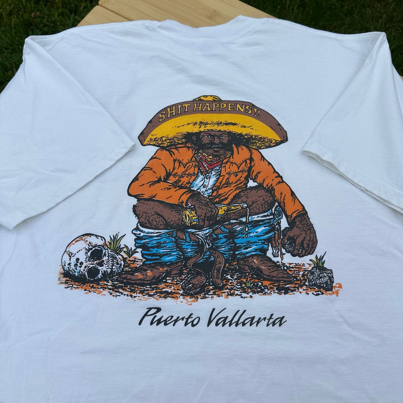 Japanese Brand × Vintage Vintage Pto Vallarta Shirt Stuff Happens Size XL Size US XL / EU 56 / 4 - 9 Thumbnail