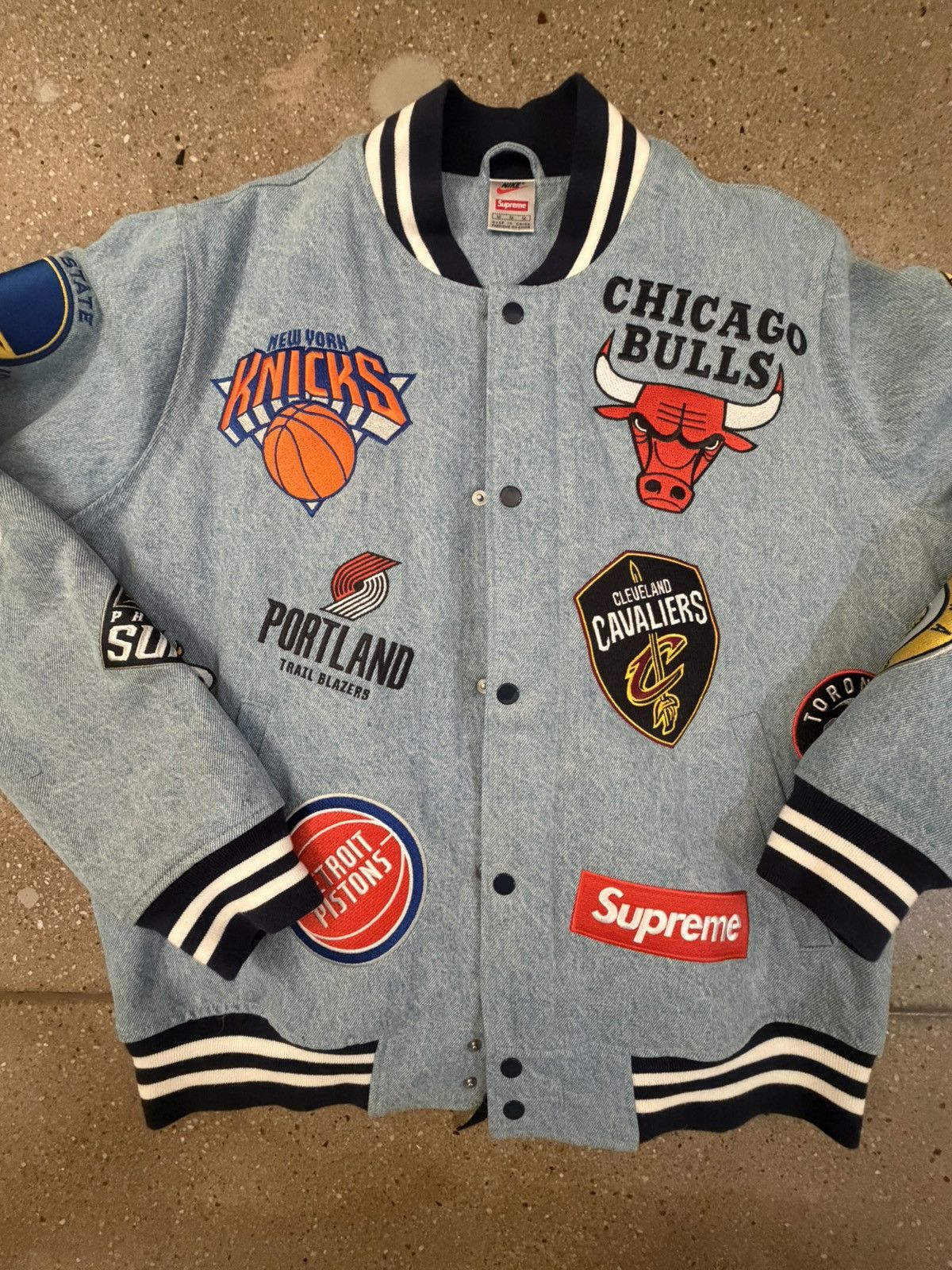 Supreme Nike/NBA Teams Warm-Up Jacket