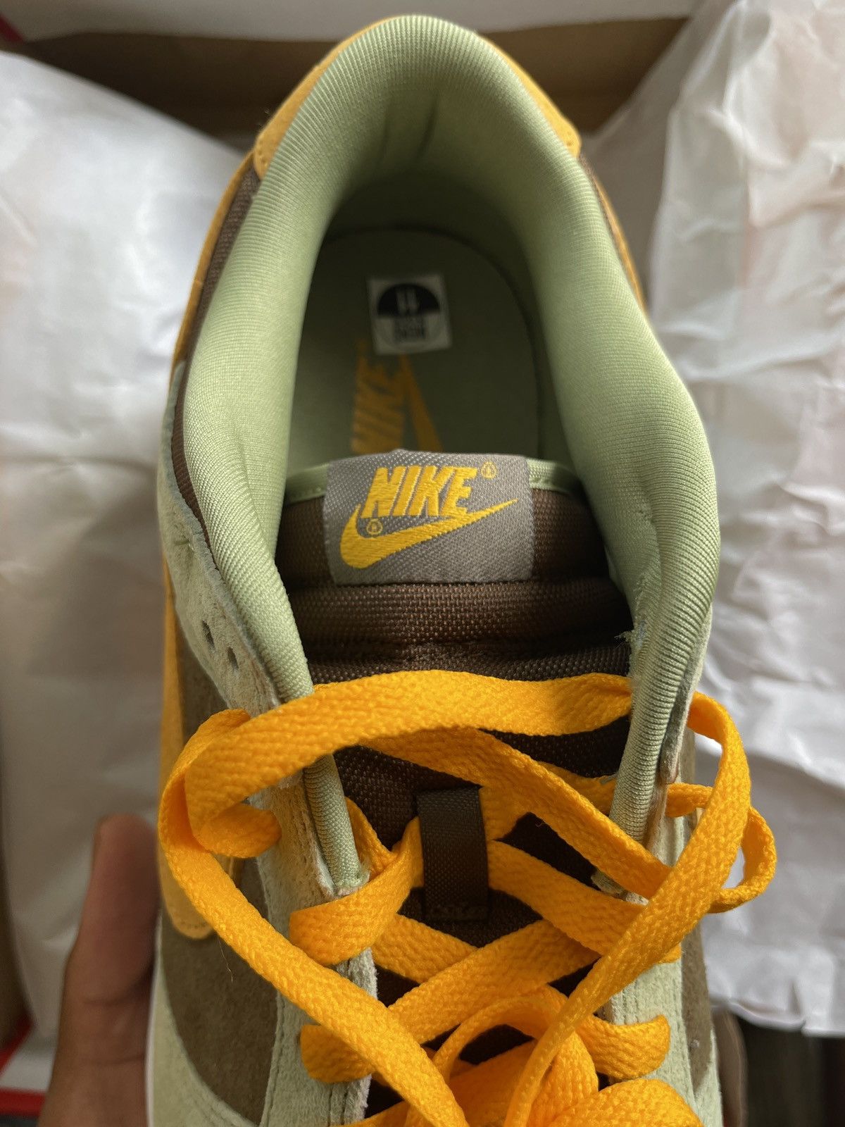 Nike Nike Dunk Low ‘Dusty Olive’ Size US 11 / EU 44 - 12 Thumbnail