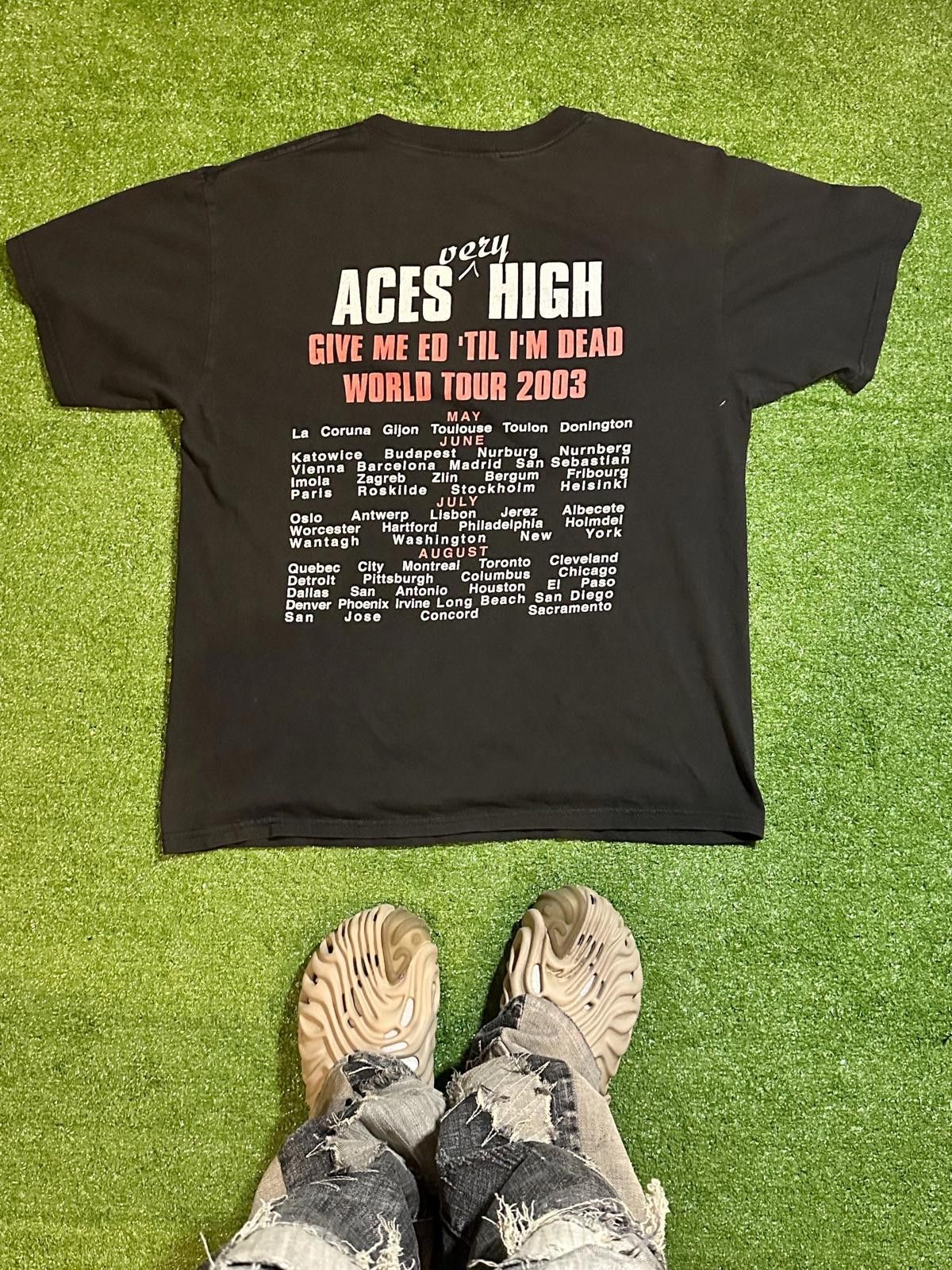 Other Vintage Iron Maiden Very Aces High Band Tee 06’ Size ONE SIZE - 2 Thumbnail