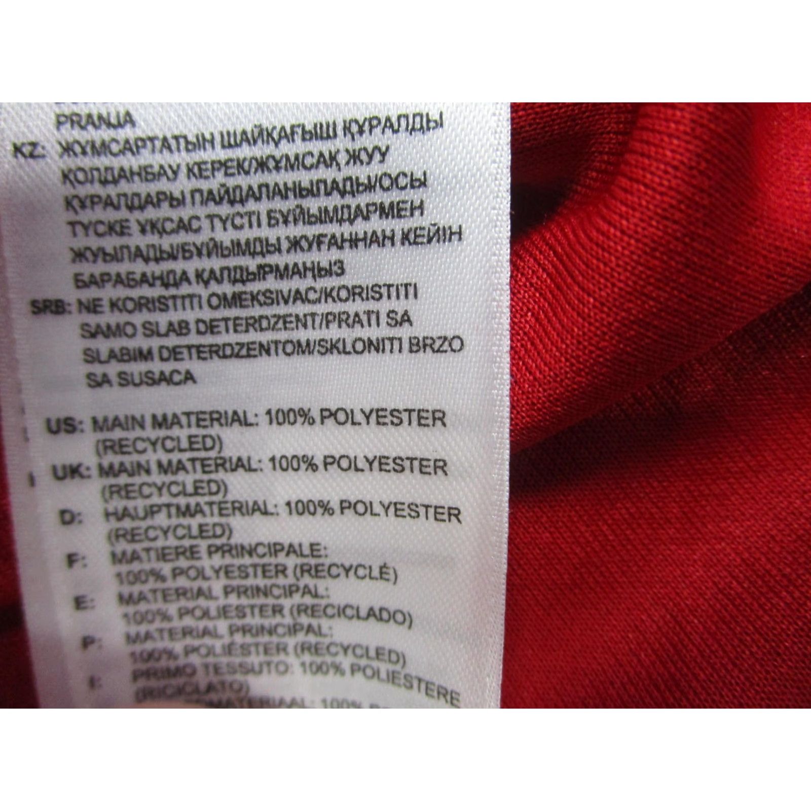 Adidas Adidas Polo Shirt Mens XL Red AEROREADY 3SSB Elite EYBL D1 Short Sleeve Embroidered Logo Basketball Shirt Size US XL / EU 56 / 4 - 7 Thumbnail