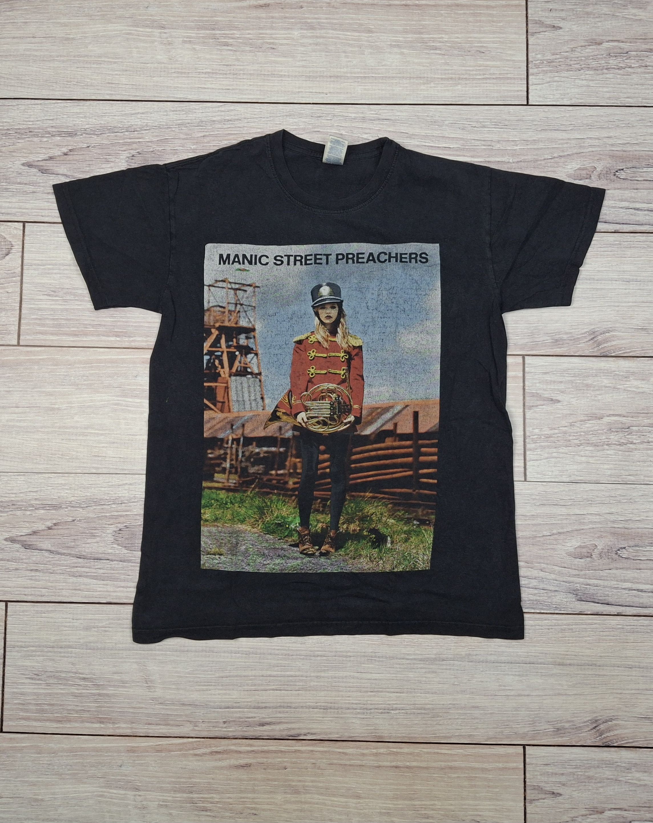 MANIC STREET PREACHERS Tシャツ XL Manic Street Preachers T-shirt, Vintage Rare Shirt, Suede