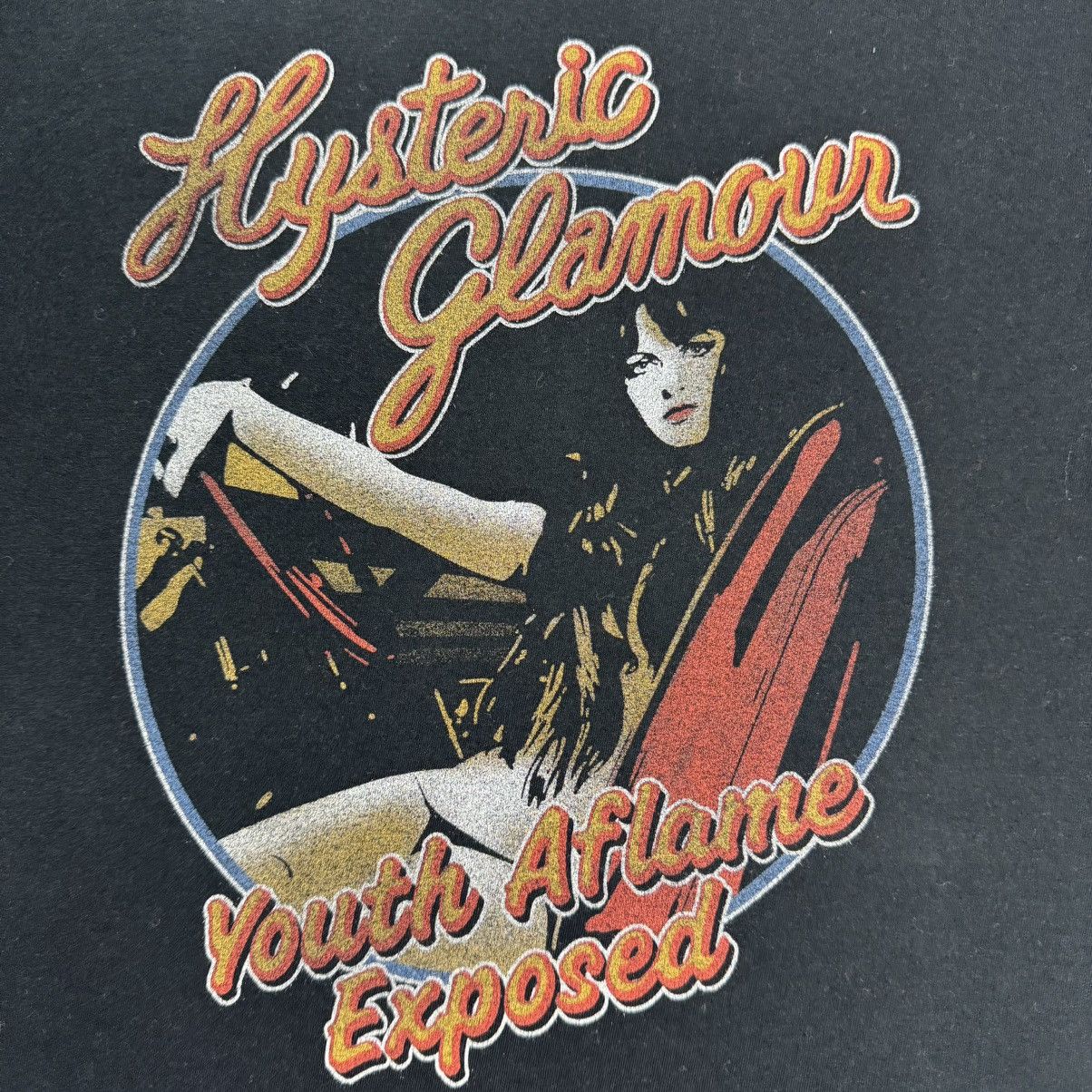 Hysteric Glamour Hysteric Glamour Youth Flame Exposed T-shirt Size US L / EU 52-54 / 3 - 6 Thumbnail