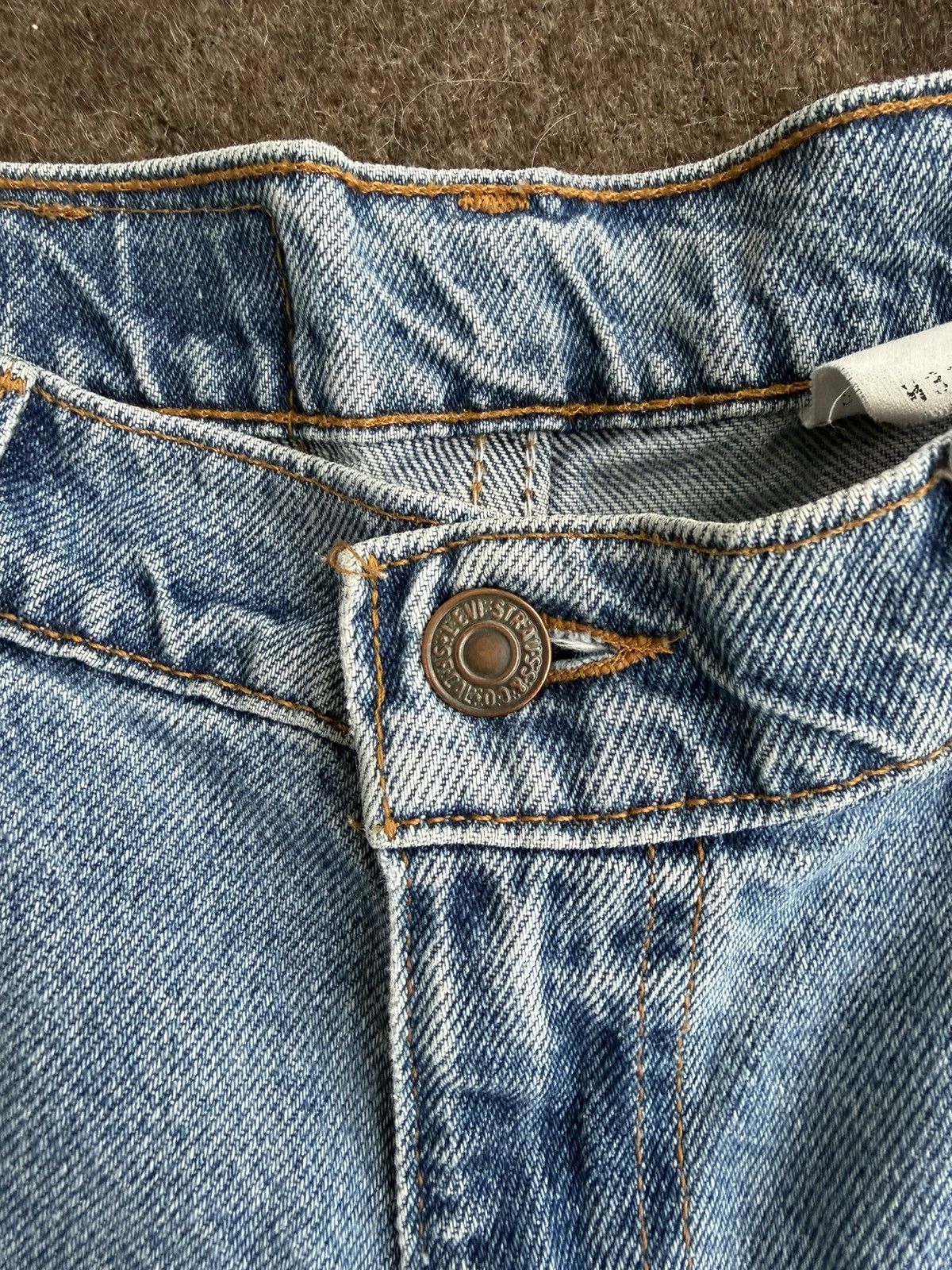 Levi's Levi’s 560 Orange Tab Made in USA Shorts Size US 33 - 3 Thumbnail