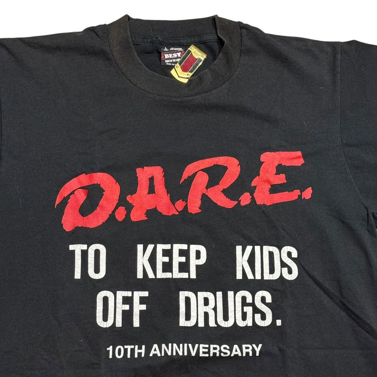 D.A.R.E D.A.R.E. VINTAGE 90s 10 Anniversary Size US L / EU 52-54 / 3 - 2 Thumbnail