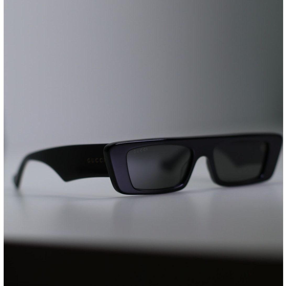 Gucci NEW Gucci Sunglasses GG1331S 001 Black Grey Unisex Authentic Size ONE SIZE - 7 Thumbnail