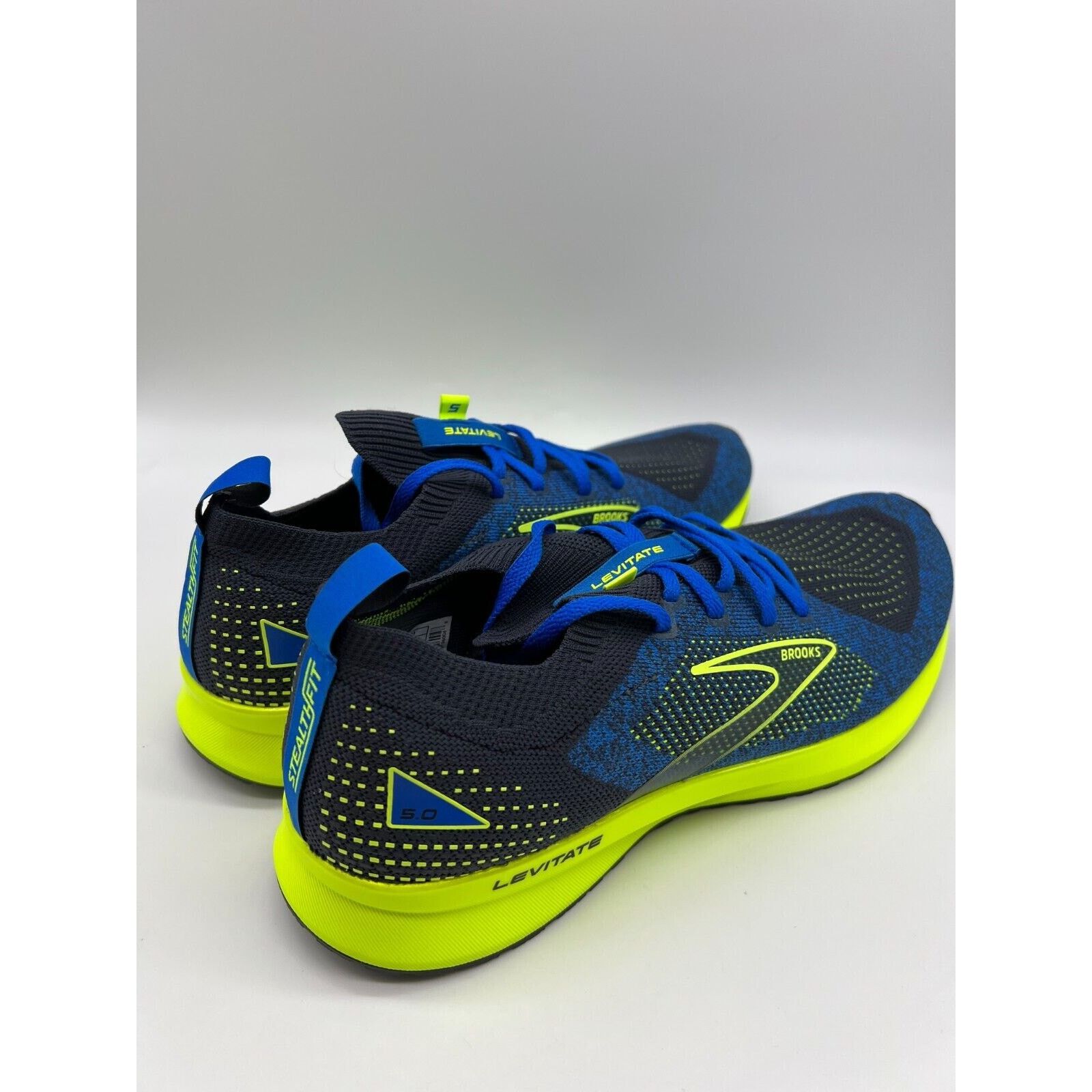 Brooks Brooks Levitate Stealthfit 5 Blue Running Men 10.5D Size US 10.5 / EU 43-44 - 11 Thumbnail