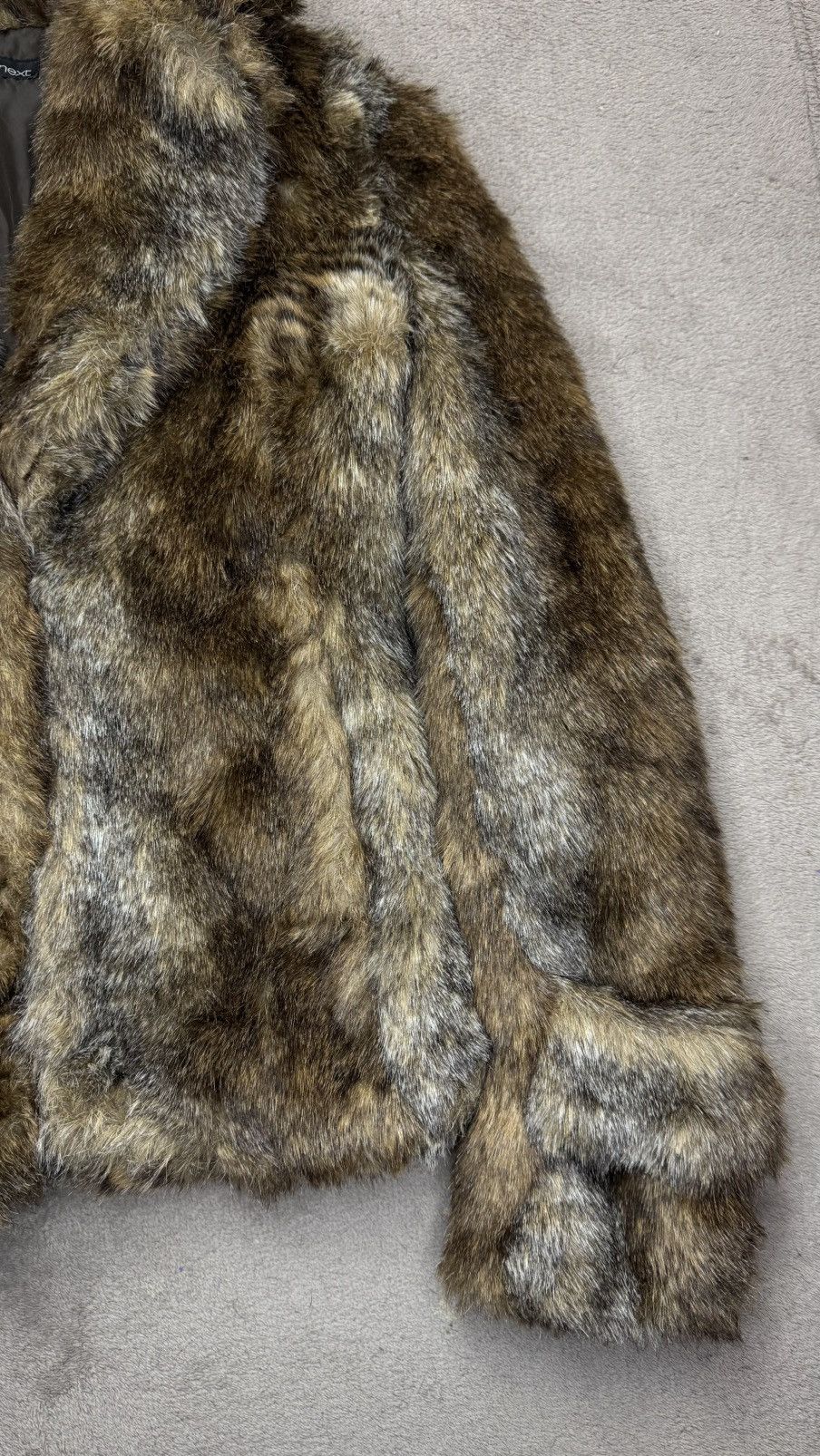 Vintage Y2K Faux Fur Coat Jacket Hysteric Glamour ifsixwasnine vibe Size XL / US 12-14 / IT 48-50 - 6 Thumbnail
