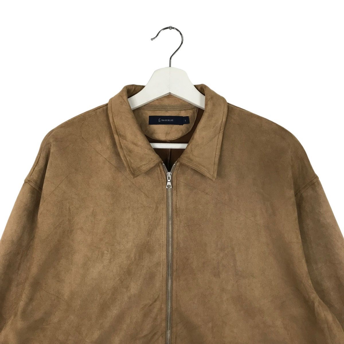 RAGEBLUE 💥 RAGEBLUE MOLESKIN VELVET BLOUSON JACKET Size US L / EU 52-54 / 3 - 3 Thumbnail