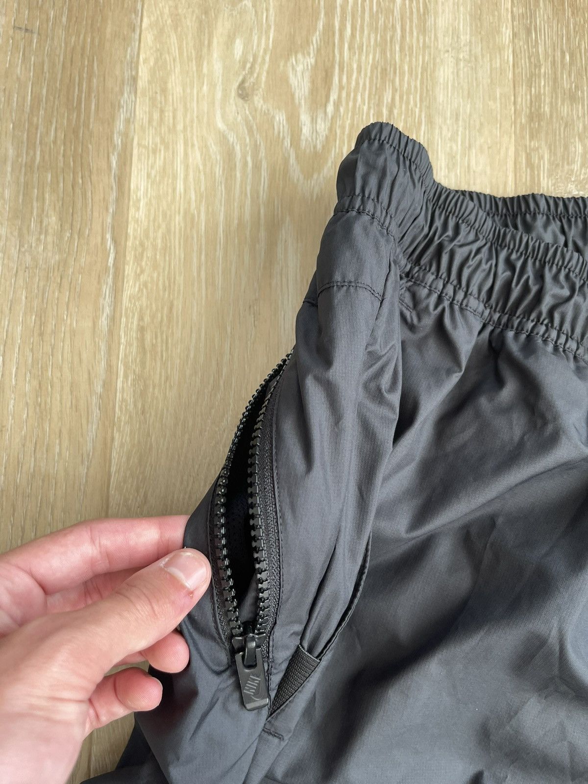 Nike × Nike ACG × Vintage Vintage Nike Track Pants Baggy Y2K Black Size US 34 / EU 50 - 9 Thumbnail