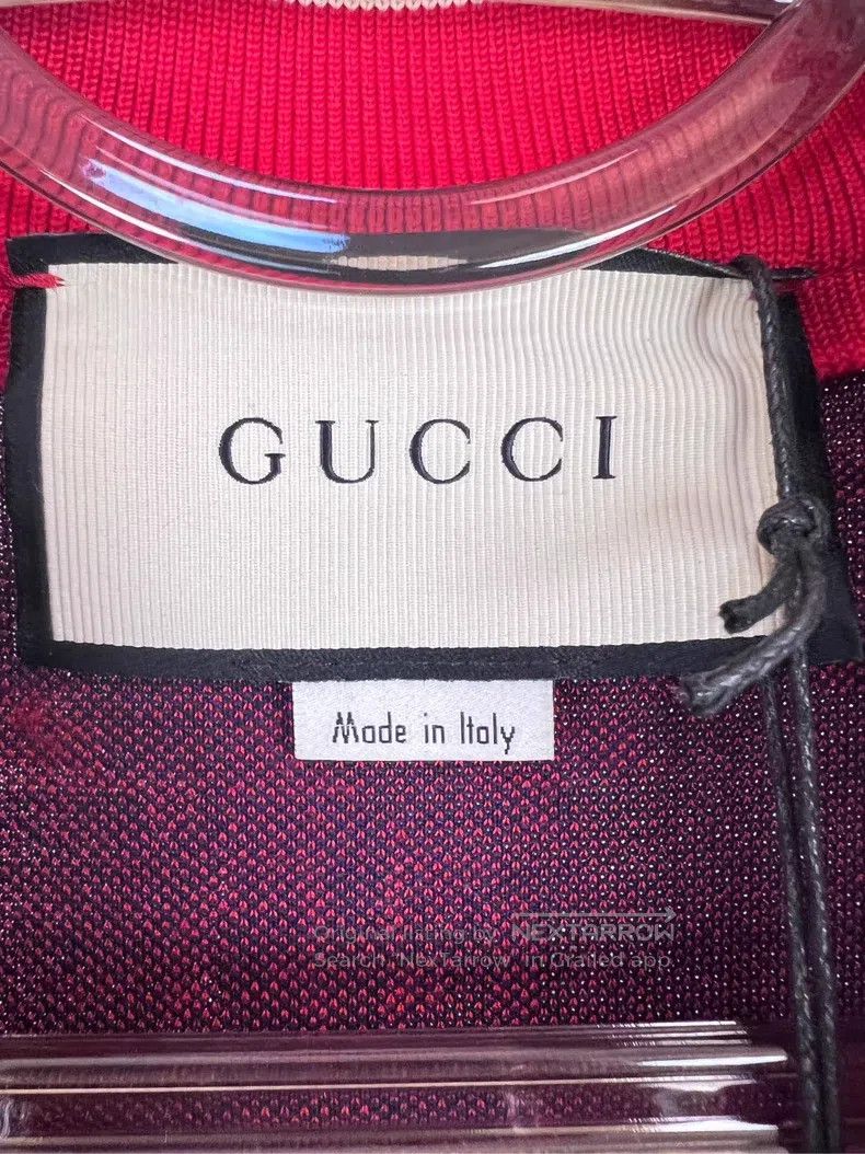 Gucci Gucci Red full print gg jacket school uniform jacket Size US XL / EU 56 / 4 - 3 Thumbnail