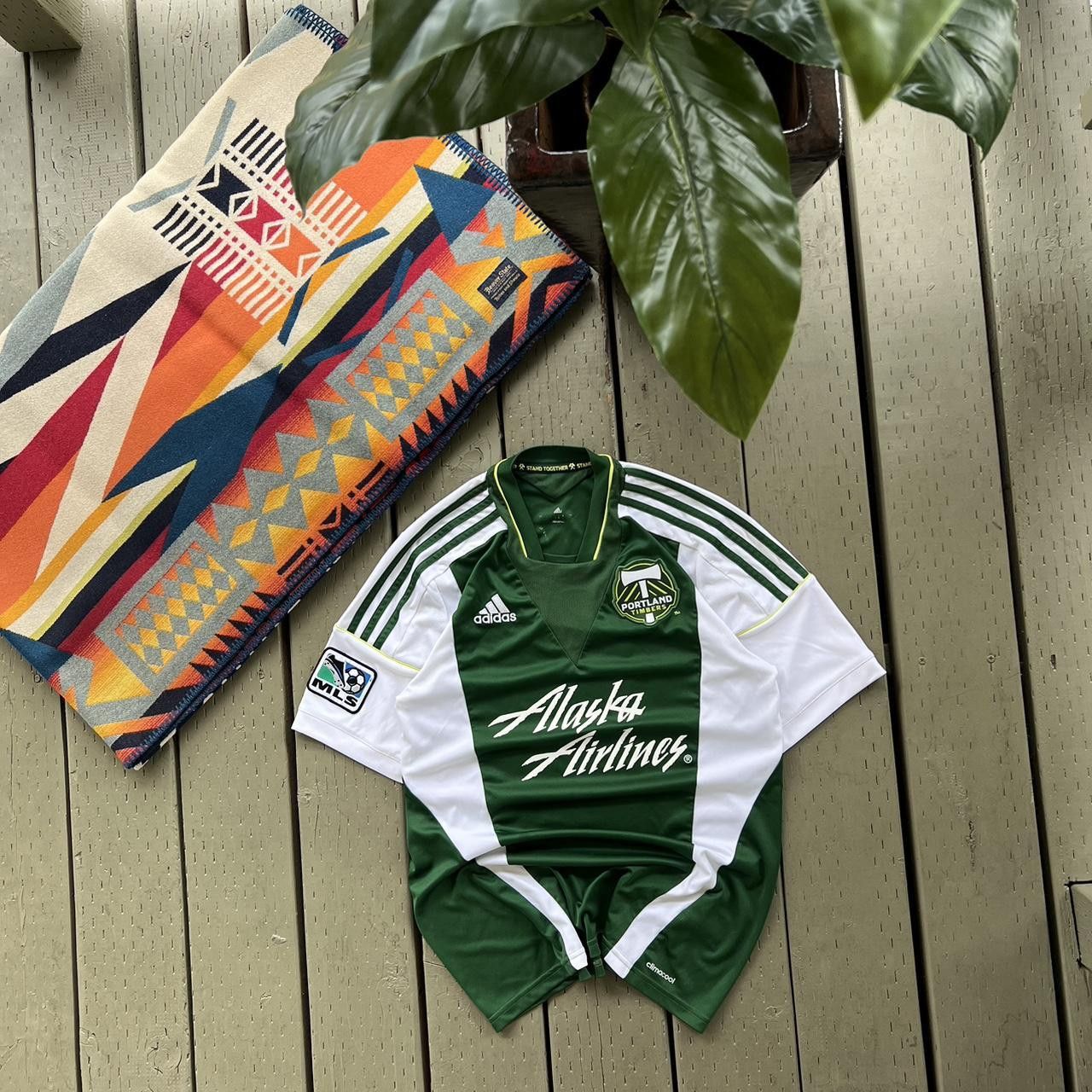 Adidas Portland Timbers Jersey Men's Medium Adidas Climacool Size US M / EU 48-50 / 2 - 1 Thumbnail