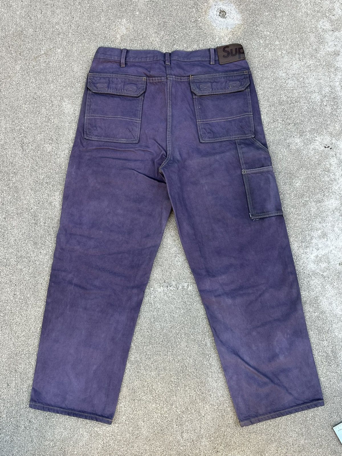 Supreme Supreme double knee denim utility pant Size US 32 / EU 48 - 2 Thumbnail