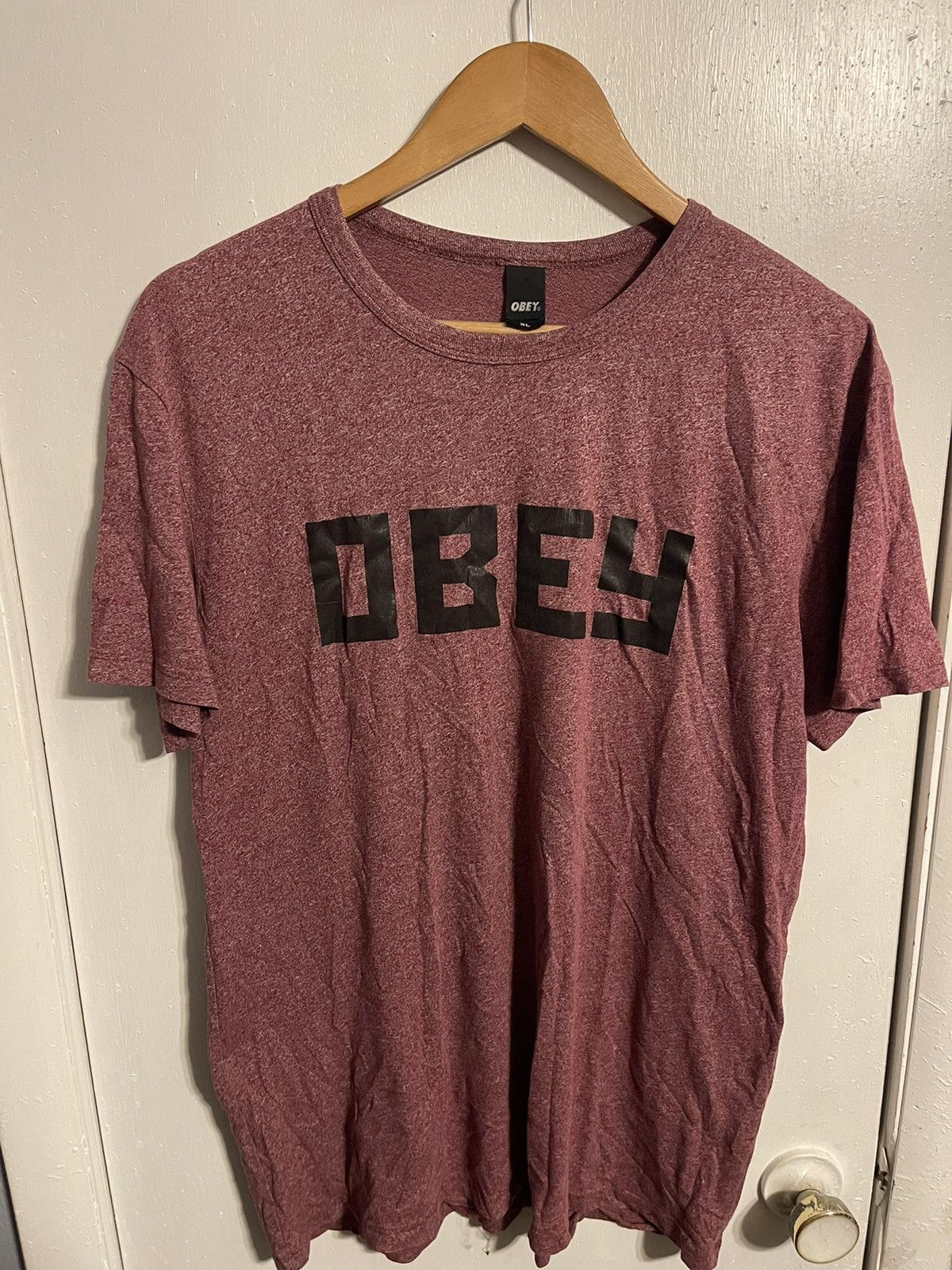 Obey Obey Logo Tee Size US XL / EU 56 / 4 - 1 Thumbnail