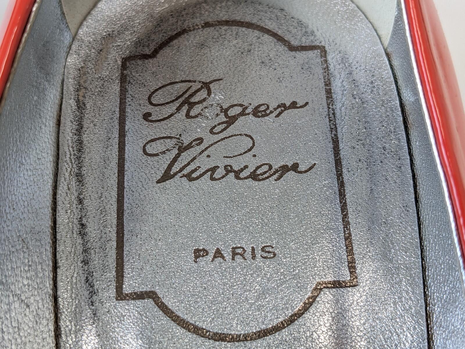 Other Roger Vivier Pumps Women Italy Coral Patent Leather US 7-7.5 Size US 7.5 / IT 37.5 - 12 Thumbnail