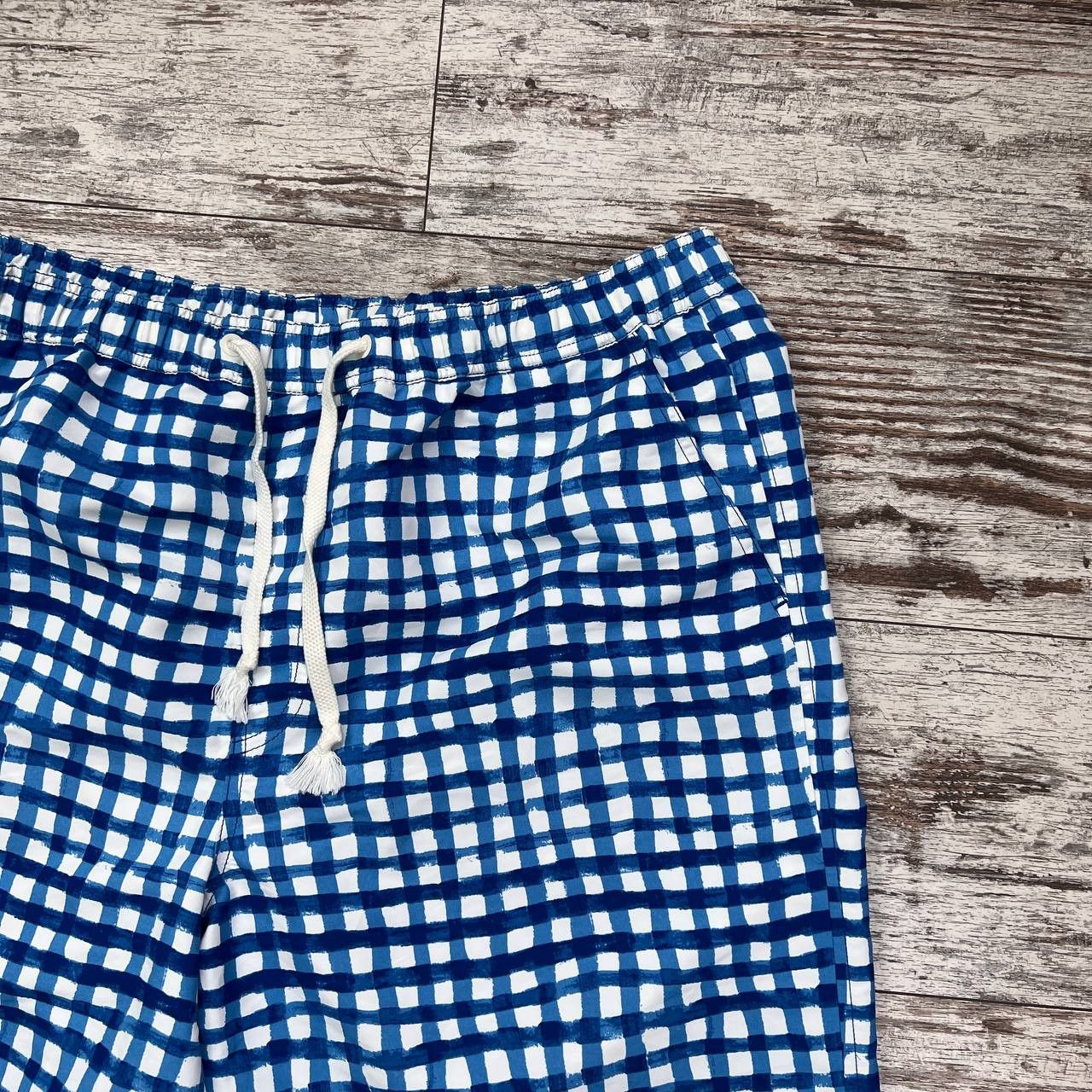 Marni Uniqlo x Marni Check Shorts Bermudas Size XXL Blue White Size US 44 / EU 60 - 3 Thumbnail