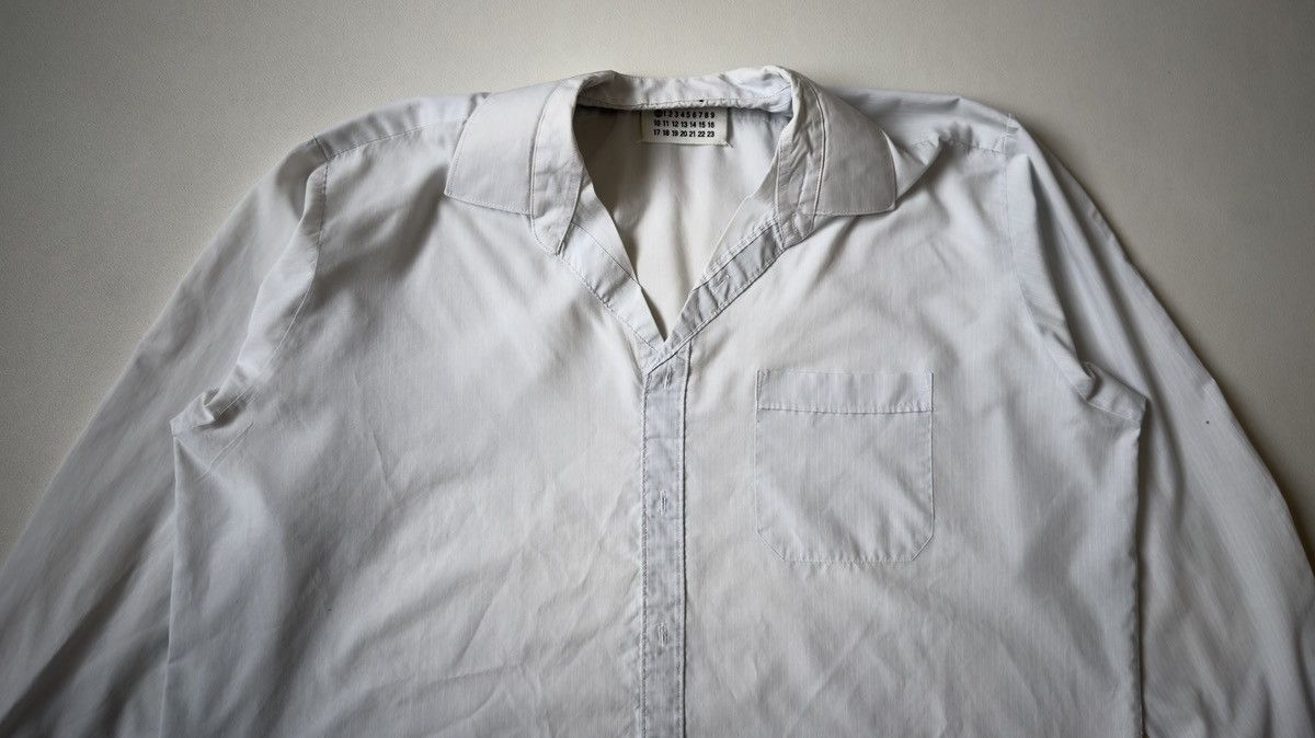 Maison Margiela S/S 1999 Artisanal ⓪ ‘Flat’ Shirt Size US L / EU 52-54 / 3 - 5 Thumbnail