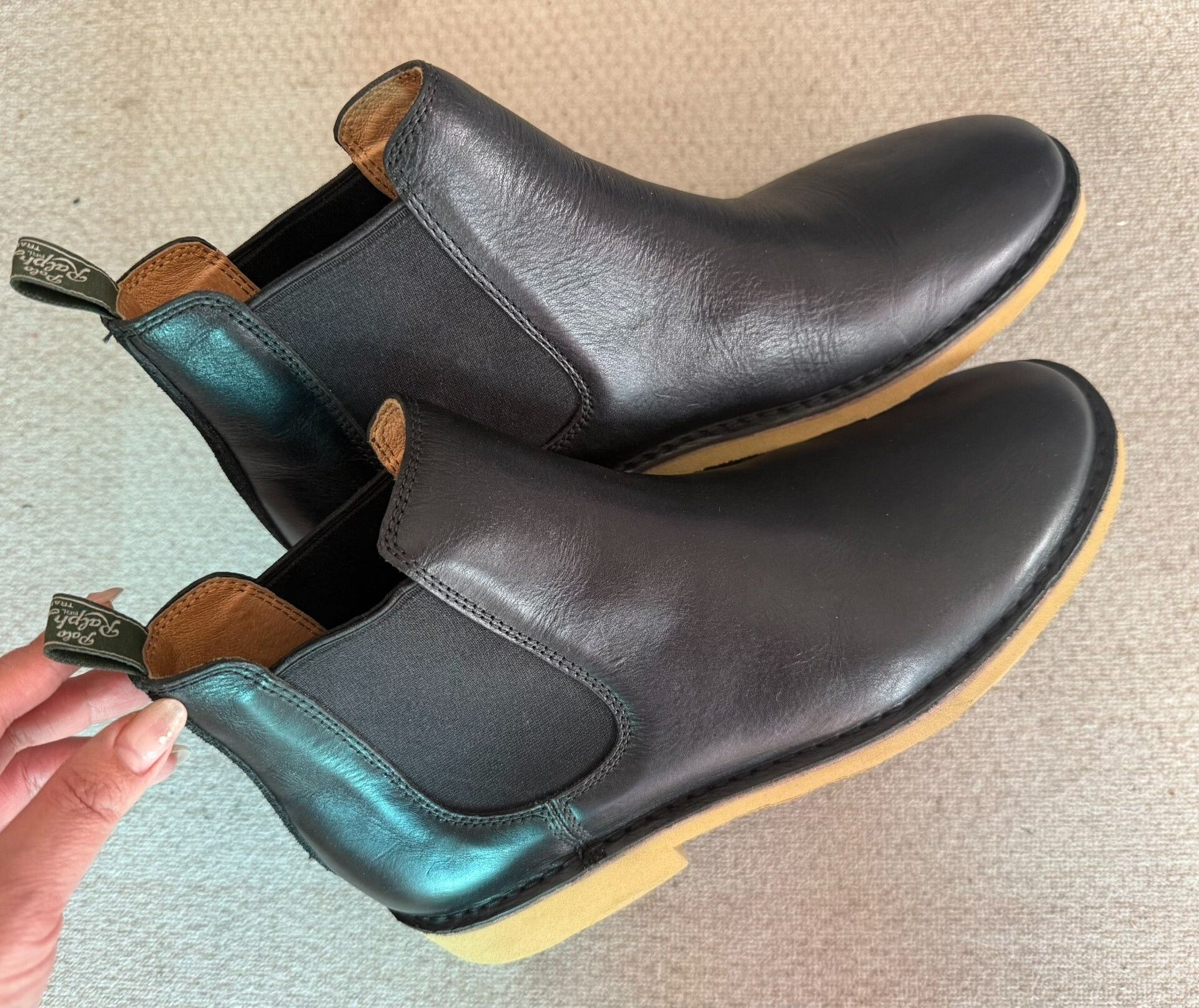 Polo Ralph Lauren Polo Ralph Lauren Men's Chelsea Boot Size US 9 / EU 42 - 1 Thumbnail