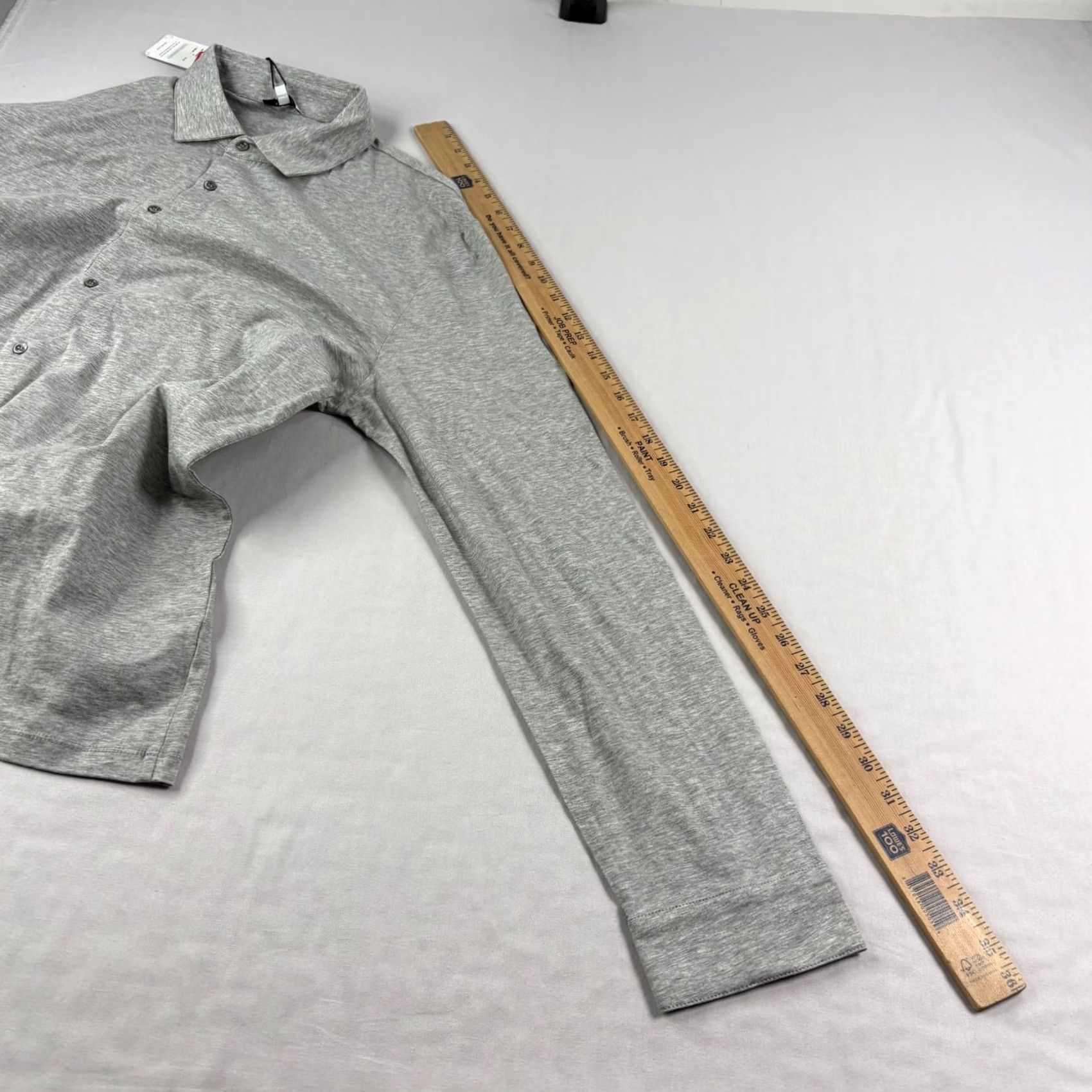 Reiss Reiss Shirt Mens 2XL Gray Button-Up Long Sleeve Hendon Stretch Casual NEW Size US XXL / EU 58 / 5 - 6 Thumbnail