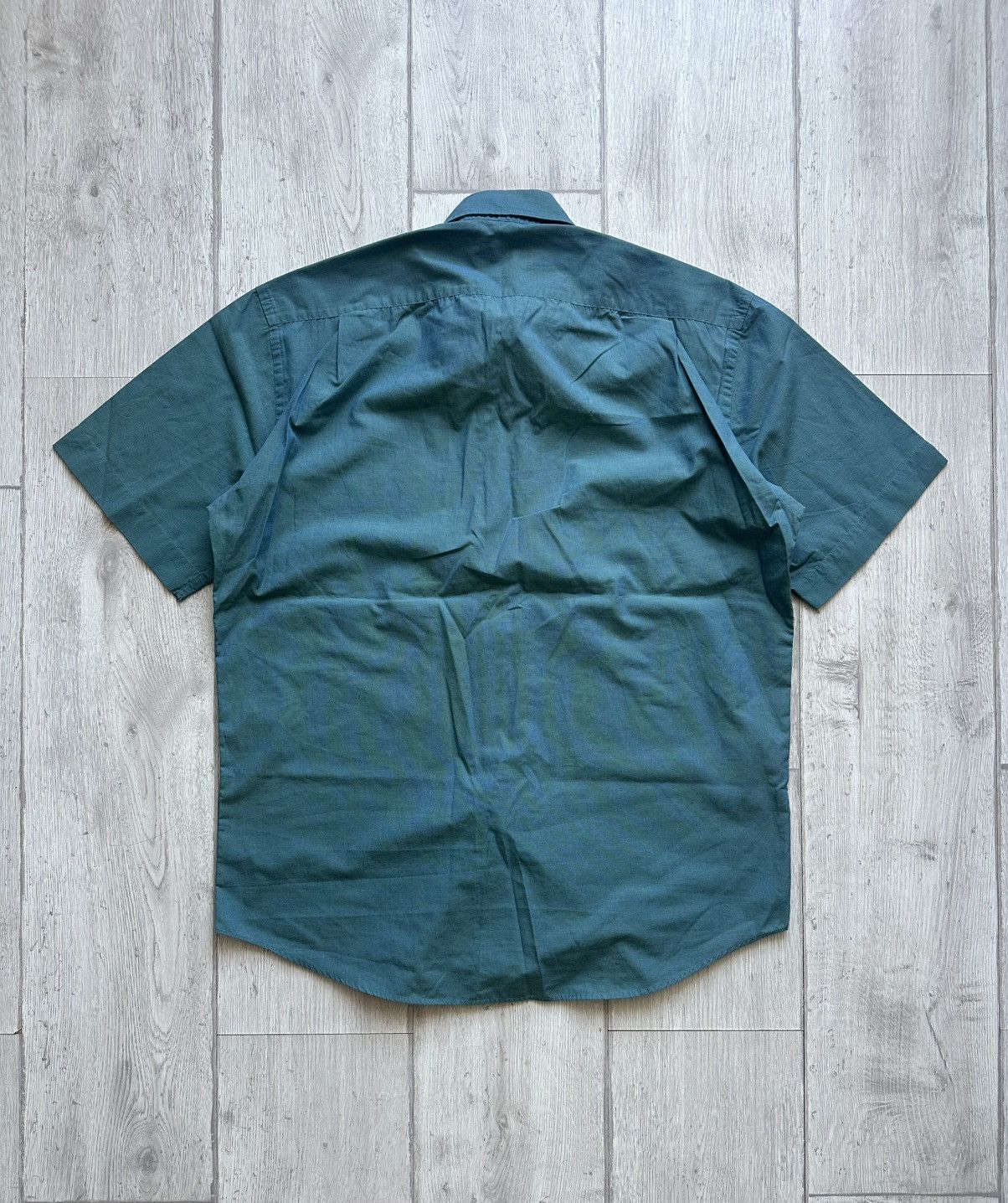 Yves Saint Laurent Yves Saint Laurent ysl short sleeve shirt button ups Size US M / EU 48-50 / 2 - 9 Thumbnail